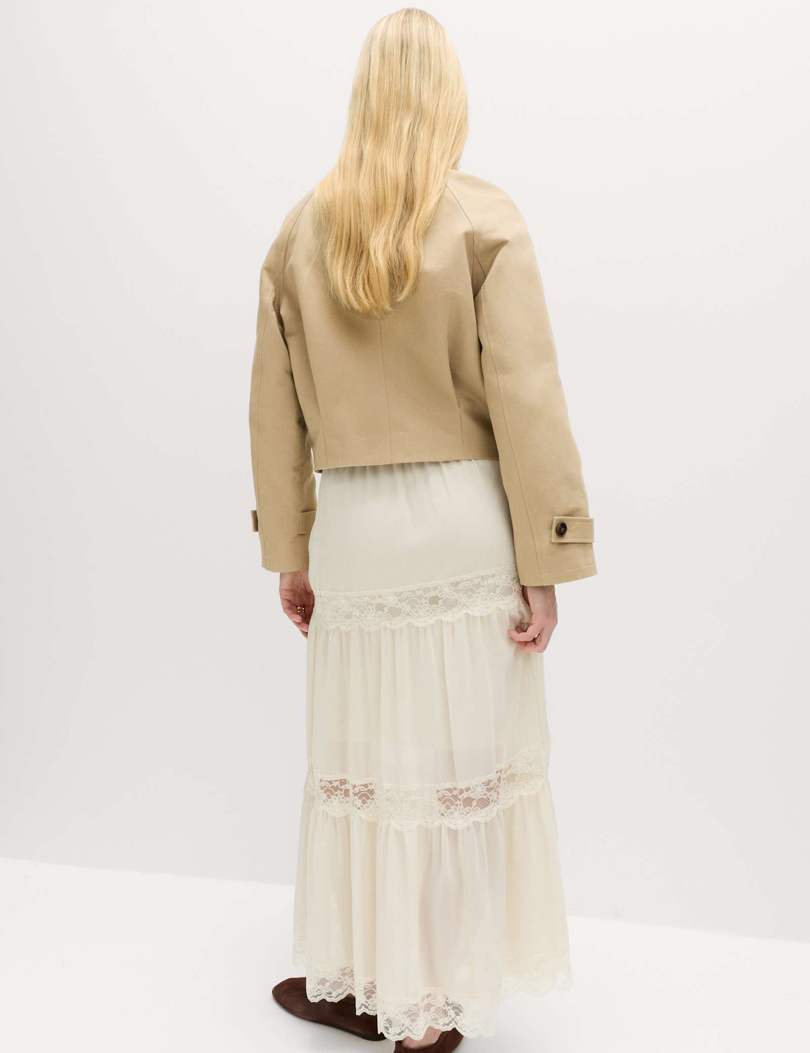 Pure Cotton Cropped Utility Jacket - image 4