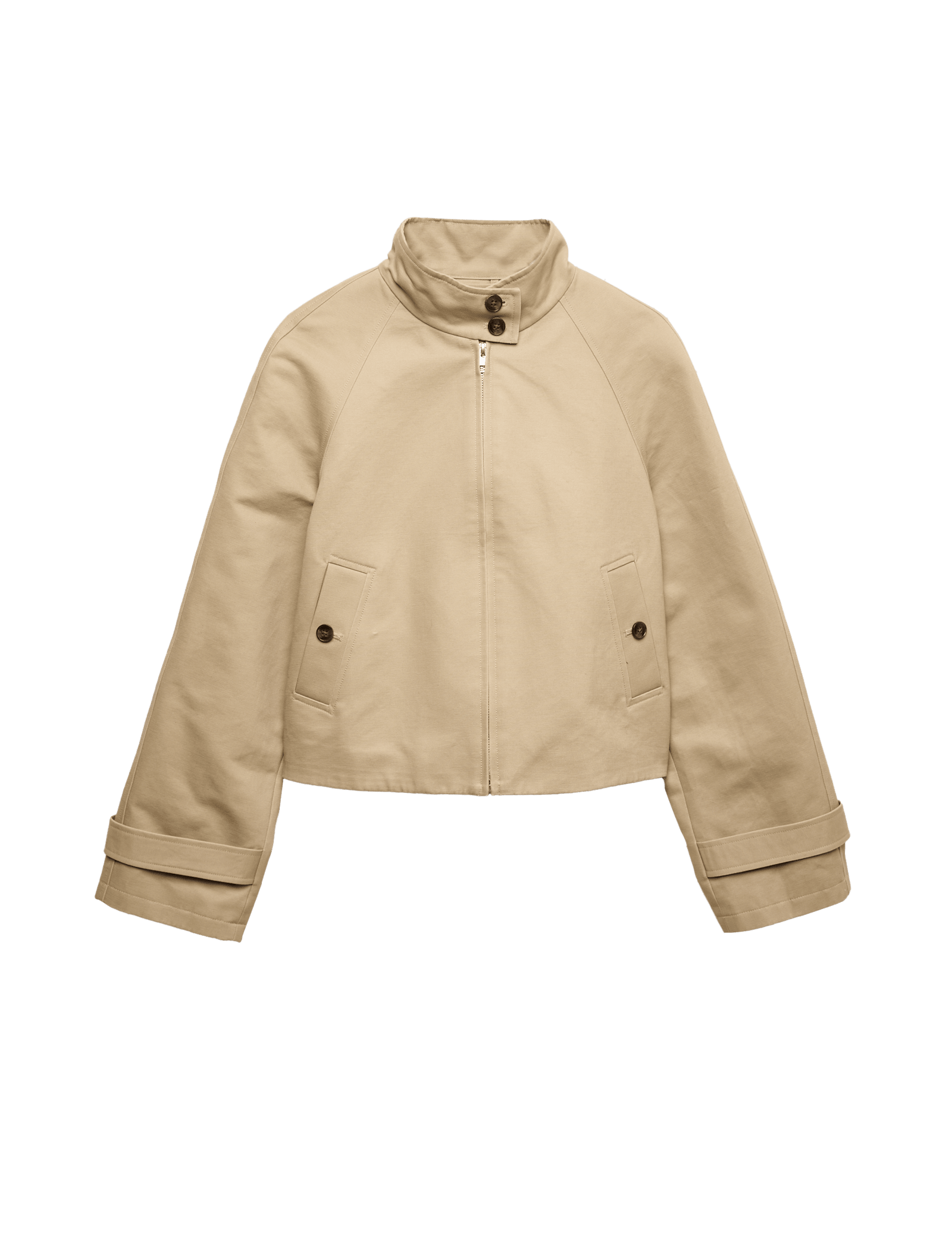 Pure Cotton Cropped Utility Jacket - image 3