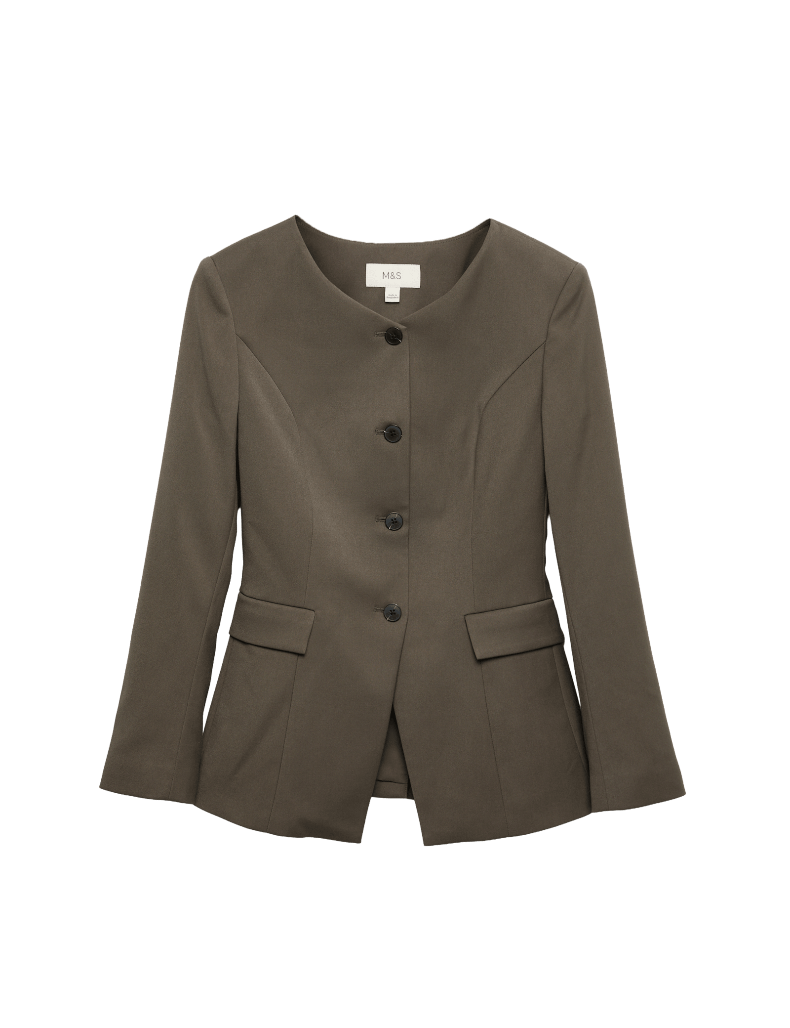 Collarless Jacket - image 5