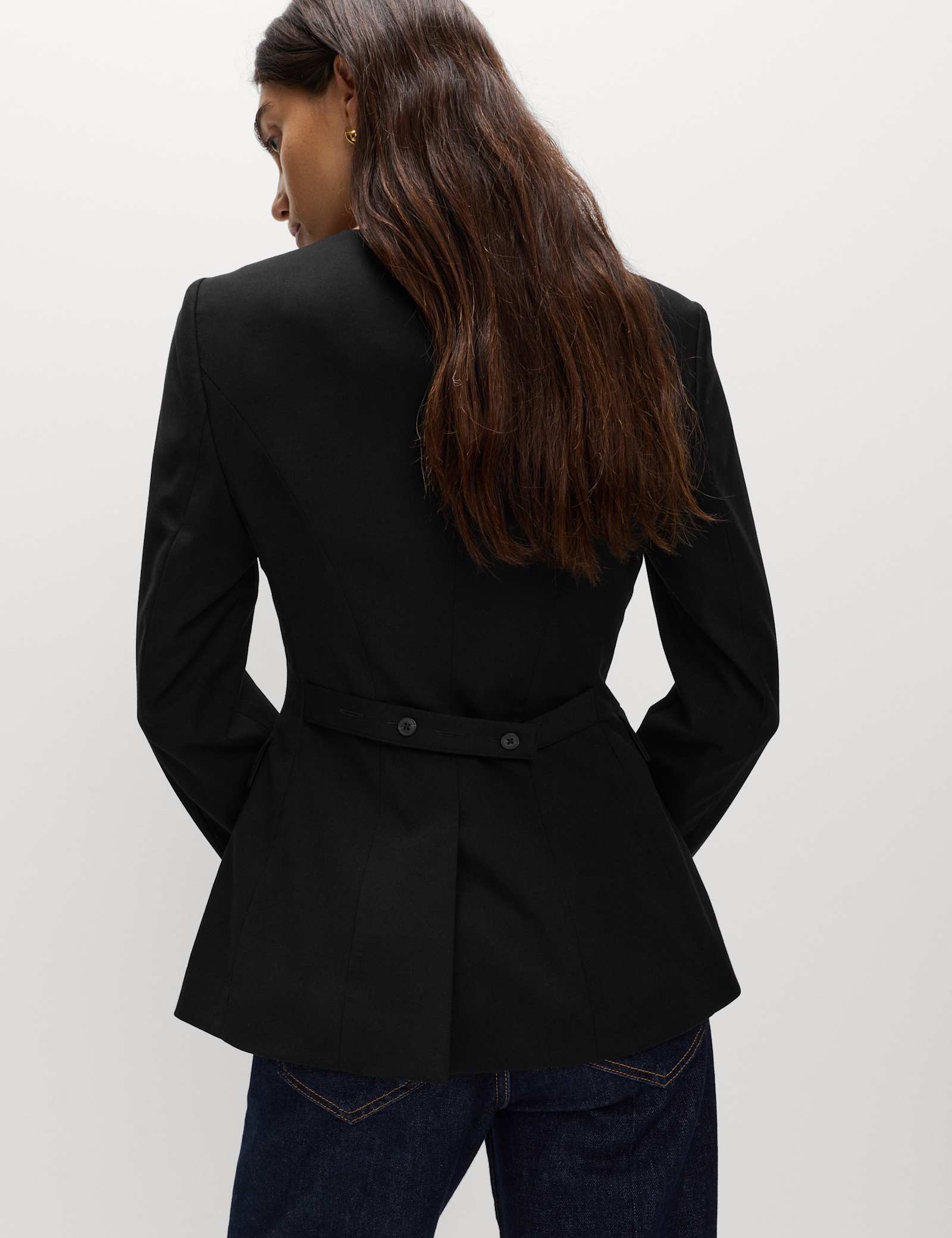 Collarless Jacket - image 3