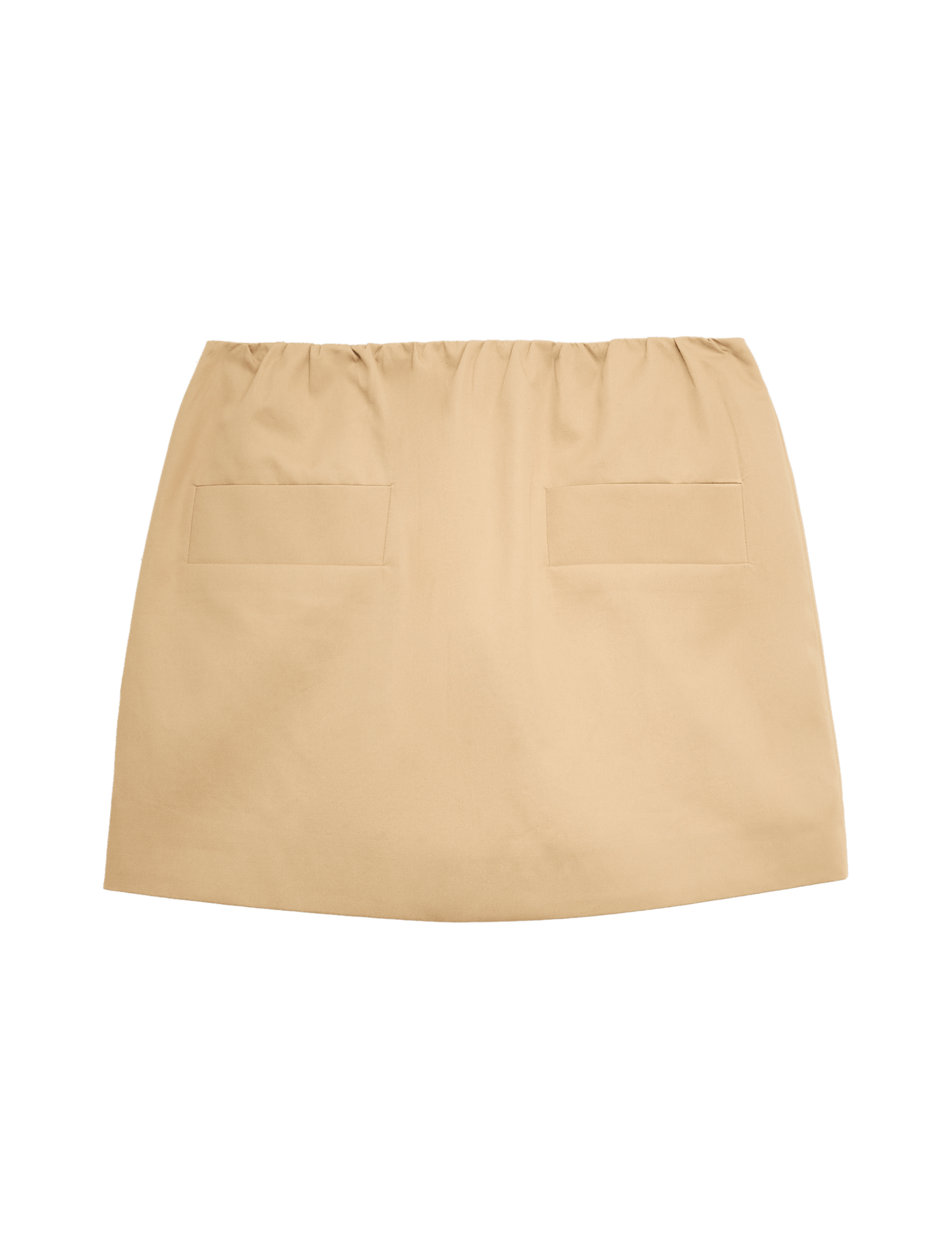 Pure Cotton Twill Mini A-Line Skirt - image 3