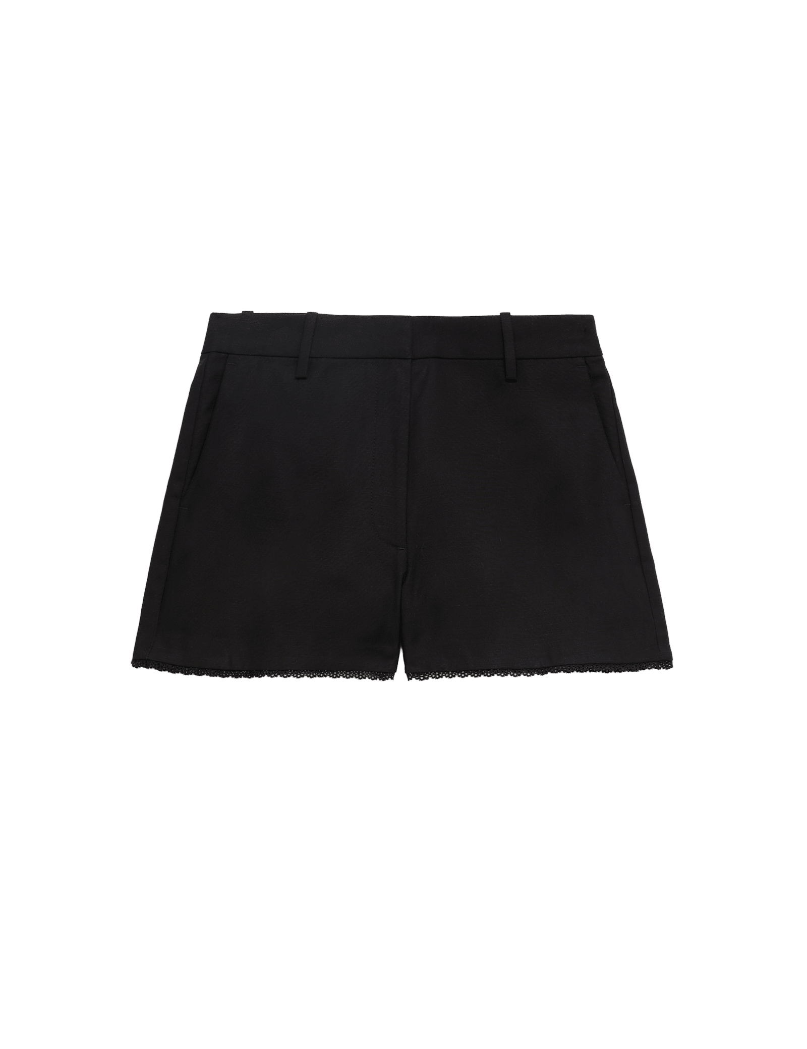 Lyocell Rich Tailored Shorts with Linen - image 3