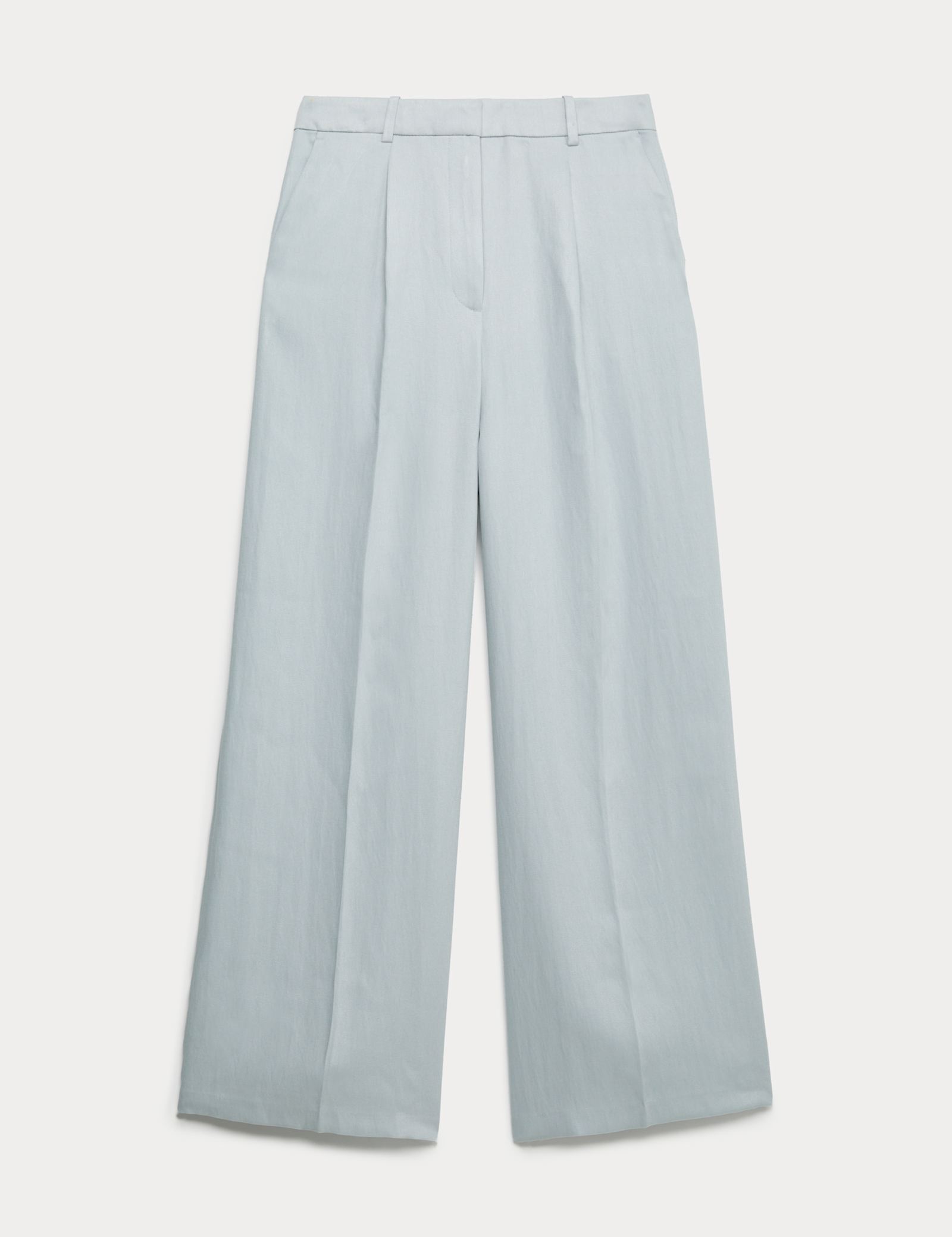Relaxed Trousers with Linen - image 1