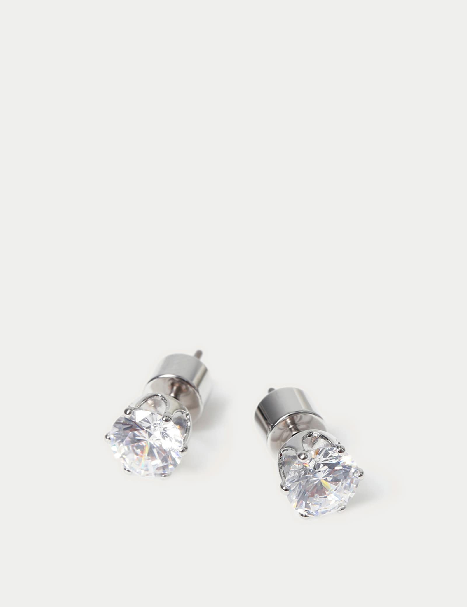 Cubic Zirconia Stud Earrings - image 2