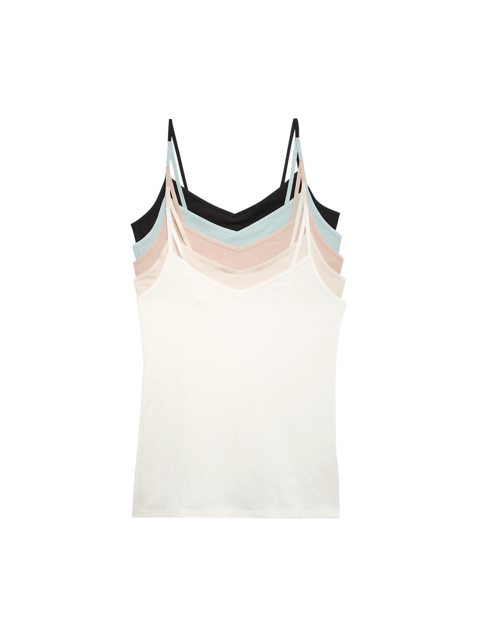 5 Pack Cotton Rich Strappy Vests - image 3