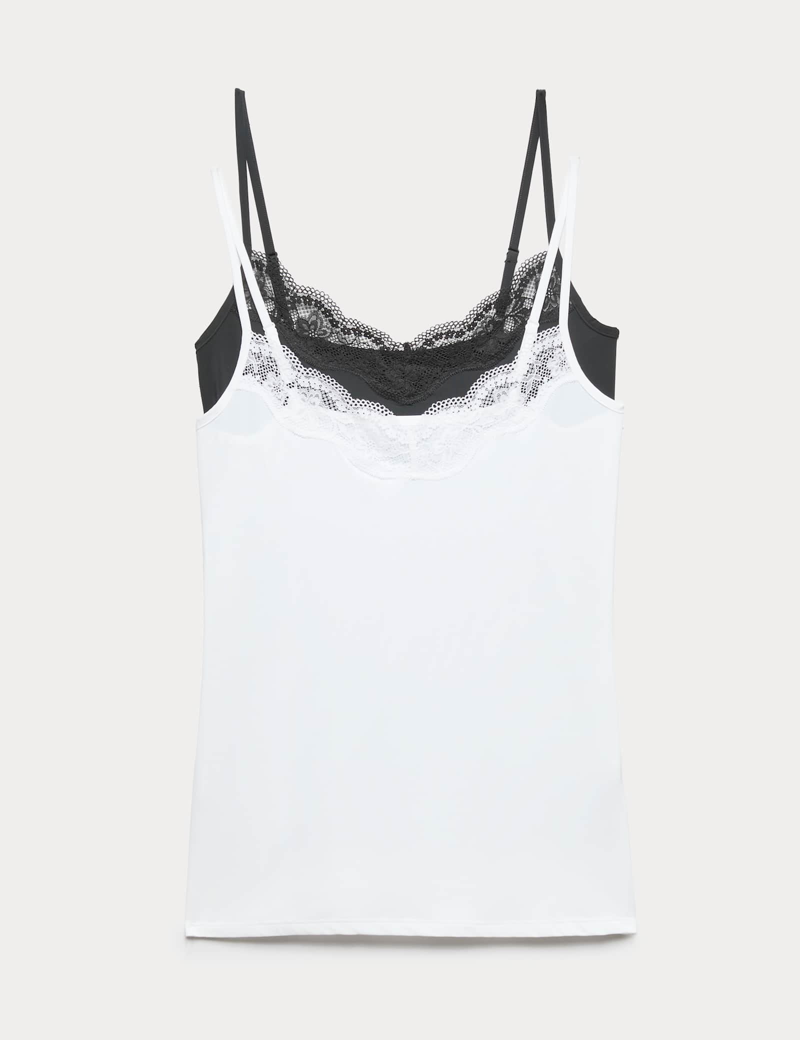 2 Pack Body Invisibles Cool Comfort Camis - image 2