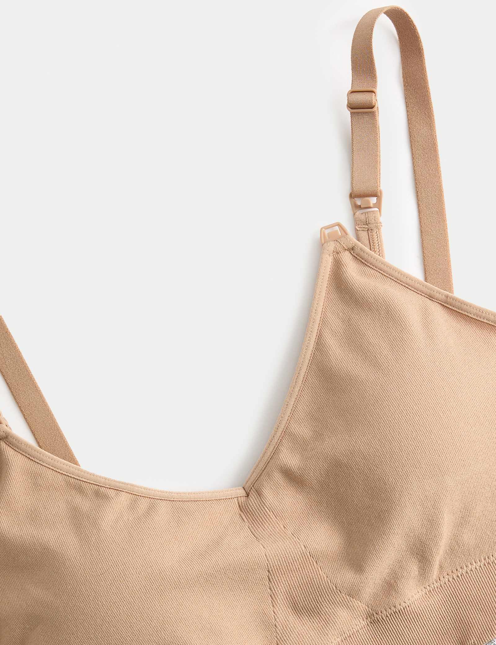 2pk Seamless Non Wired Maternity Nursing Bras - image 3
