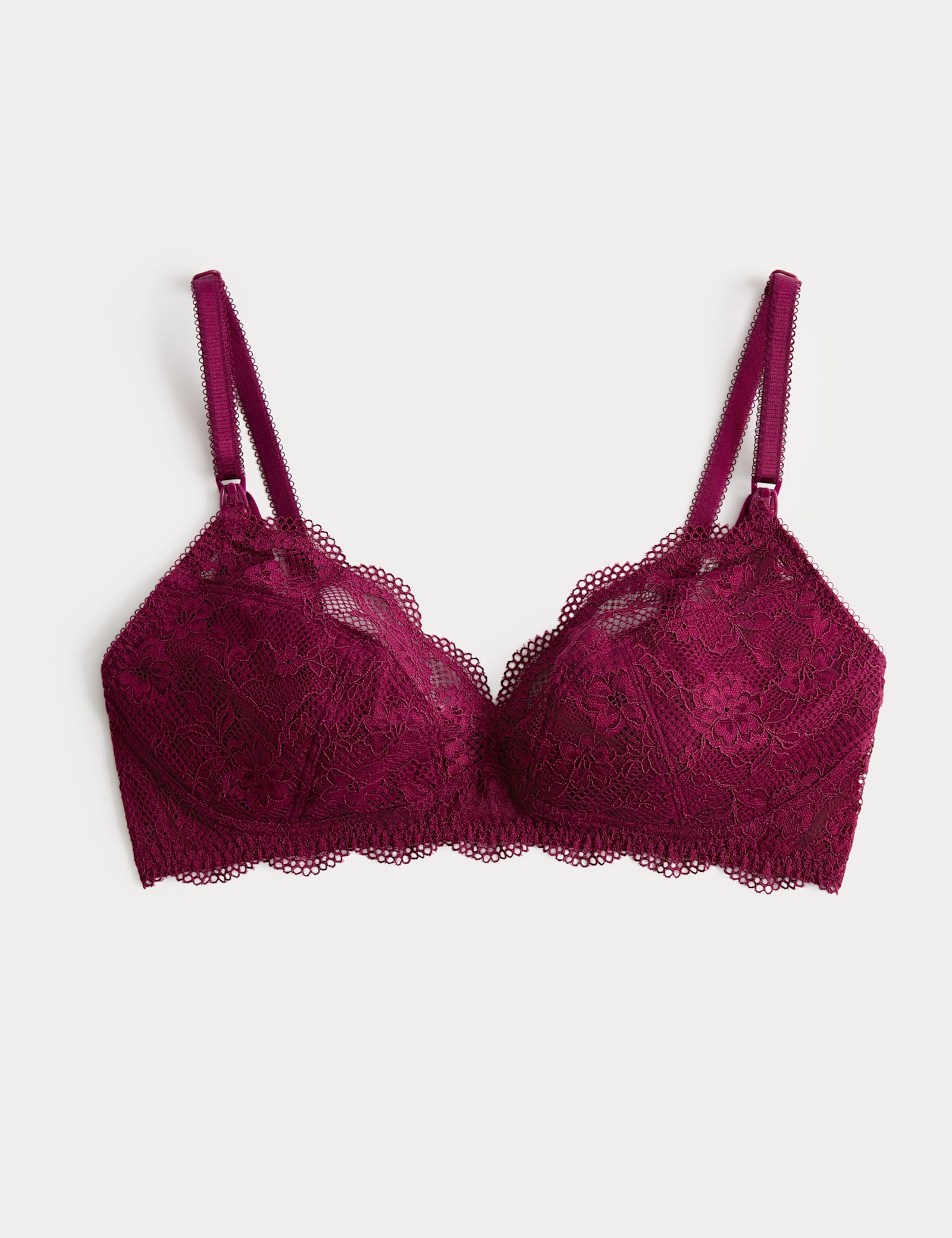 Jasmine Lace Non Wired Maternity Nursing Bra B-H - image 5