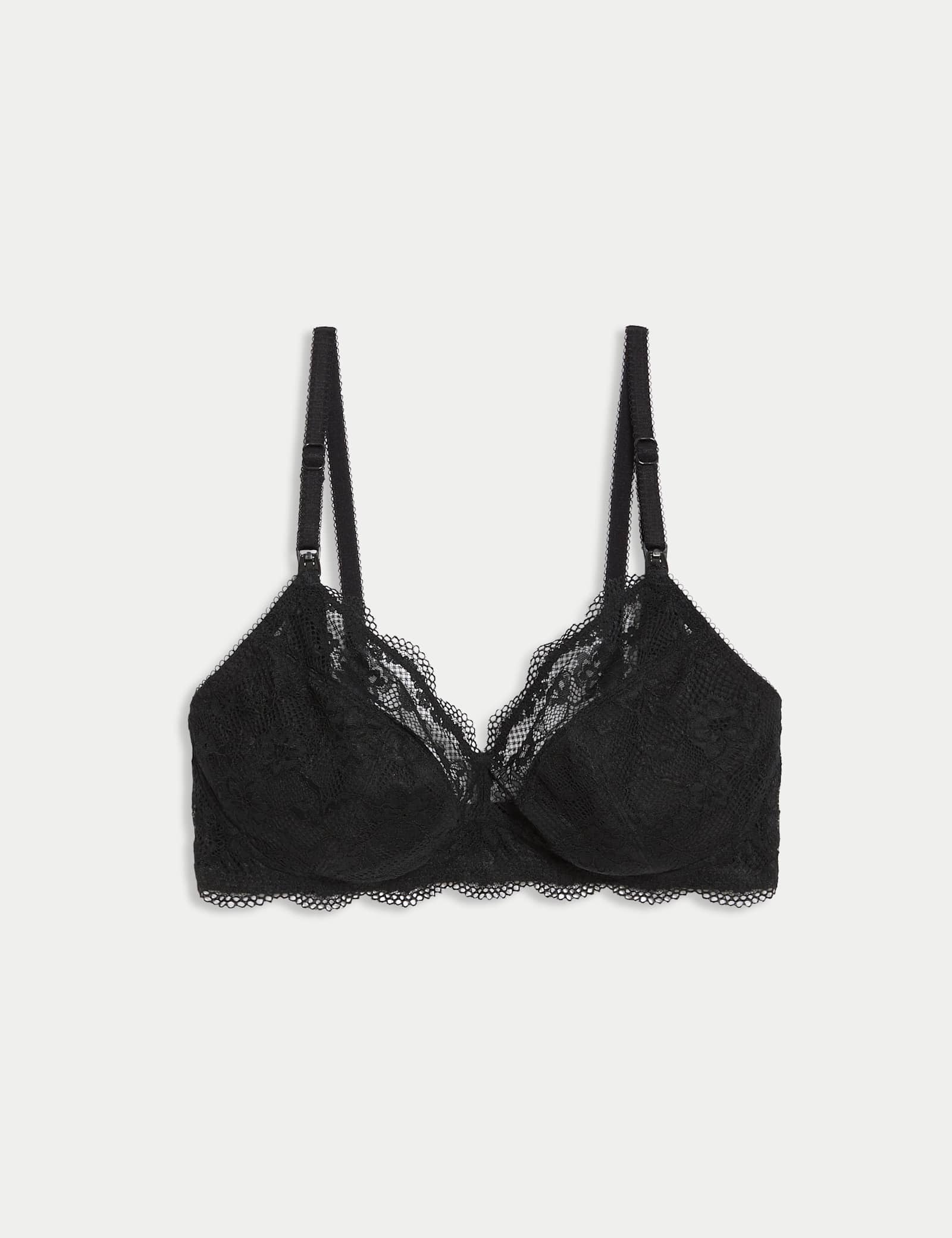 Jasmine Lace Non Wired Maternity Nursing Bra B-H - image 1