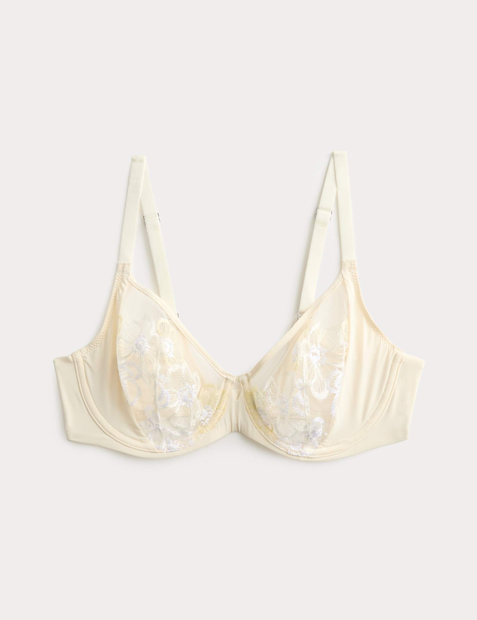 Embrace Embroidered Wired Full Cup Bra A-E - image 3