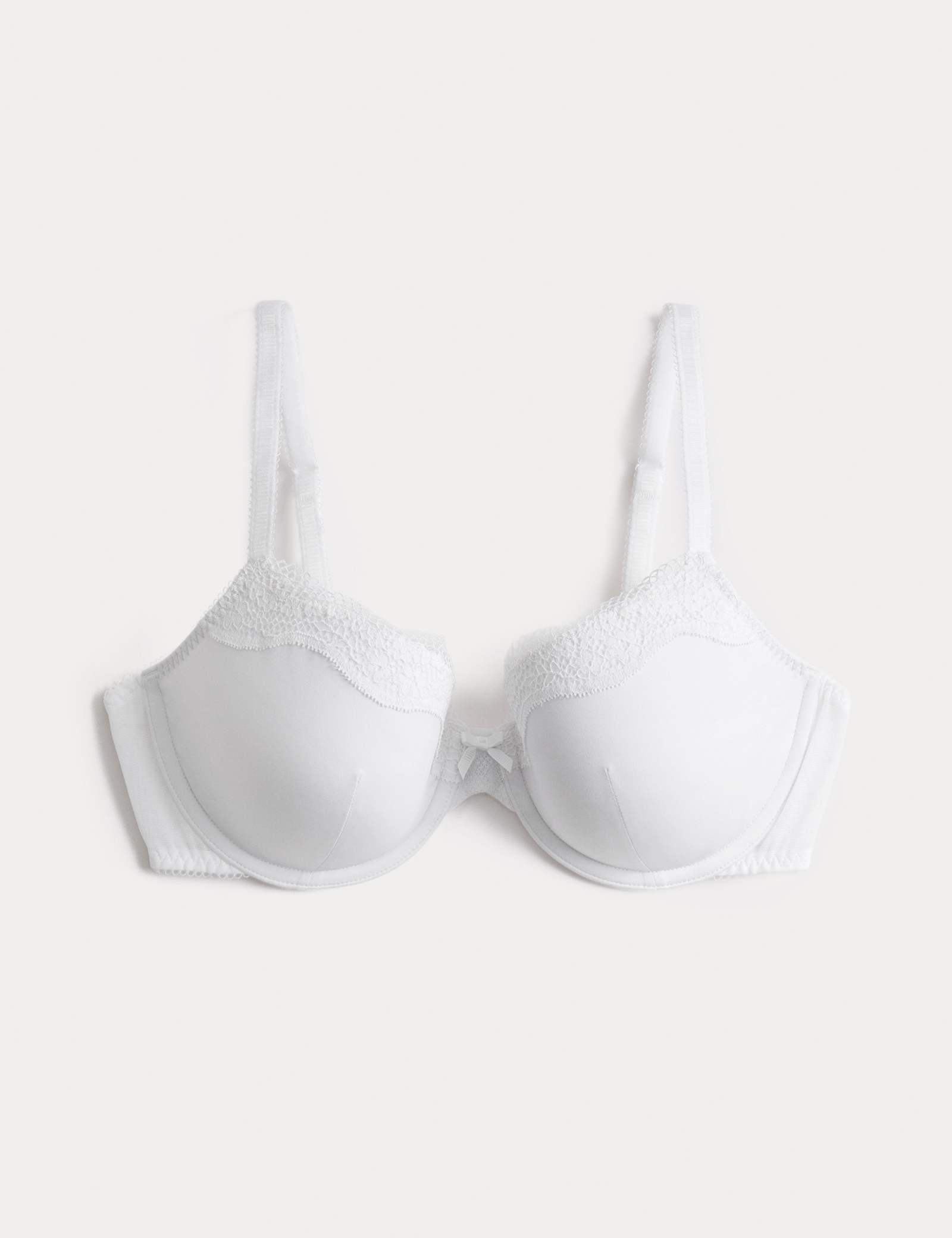 Jasmine Lace Wired Demi Cup Bra (A-E) - image 2