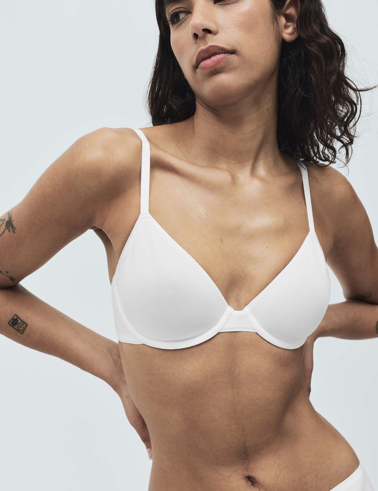 Body Invisibles Non-Padded Wired Demi Cup Bra (A-E) - image 5