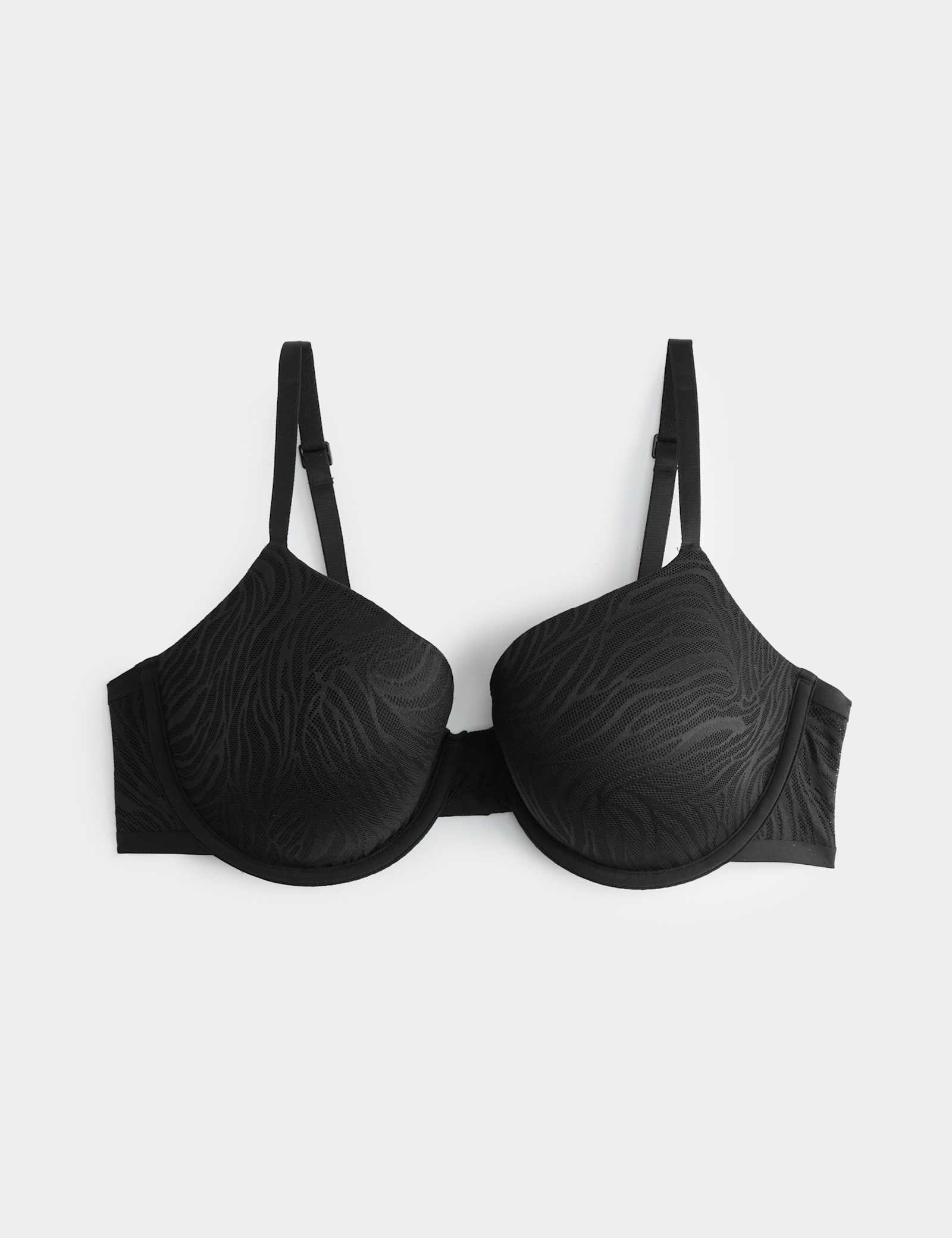 Body Lace Wired Demi Cup Bra (A-E) - image 1