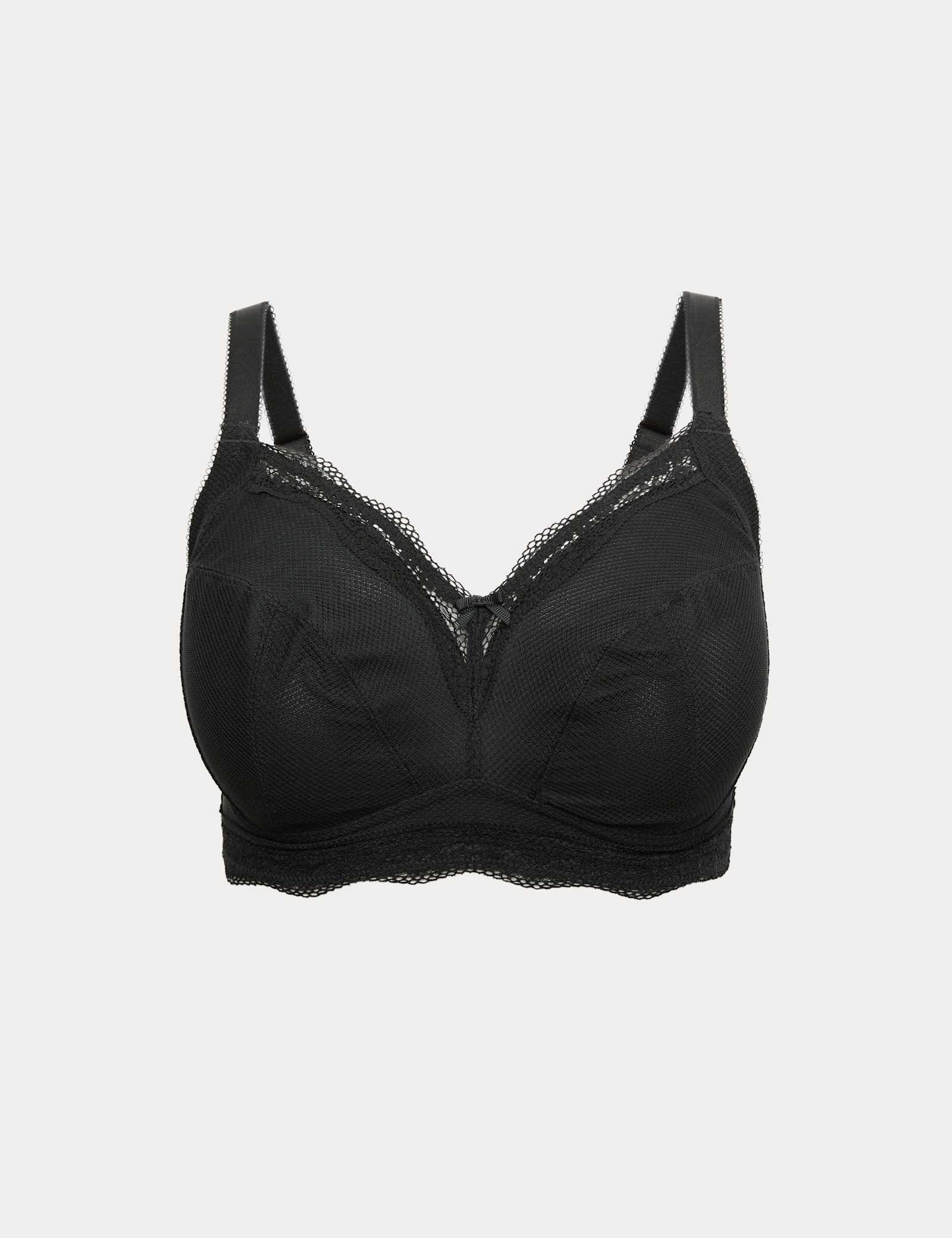 Jasmine Lace Trim Non Wired Bralette F+ - image 1