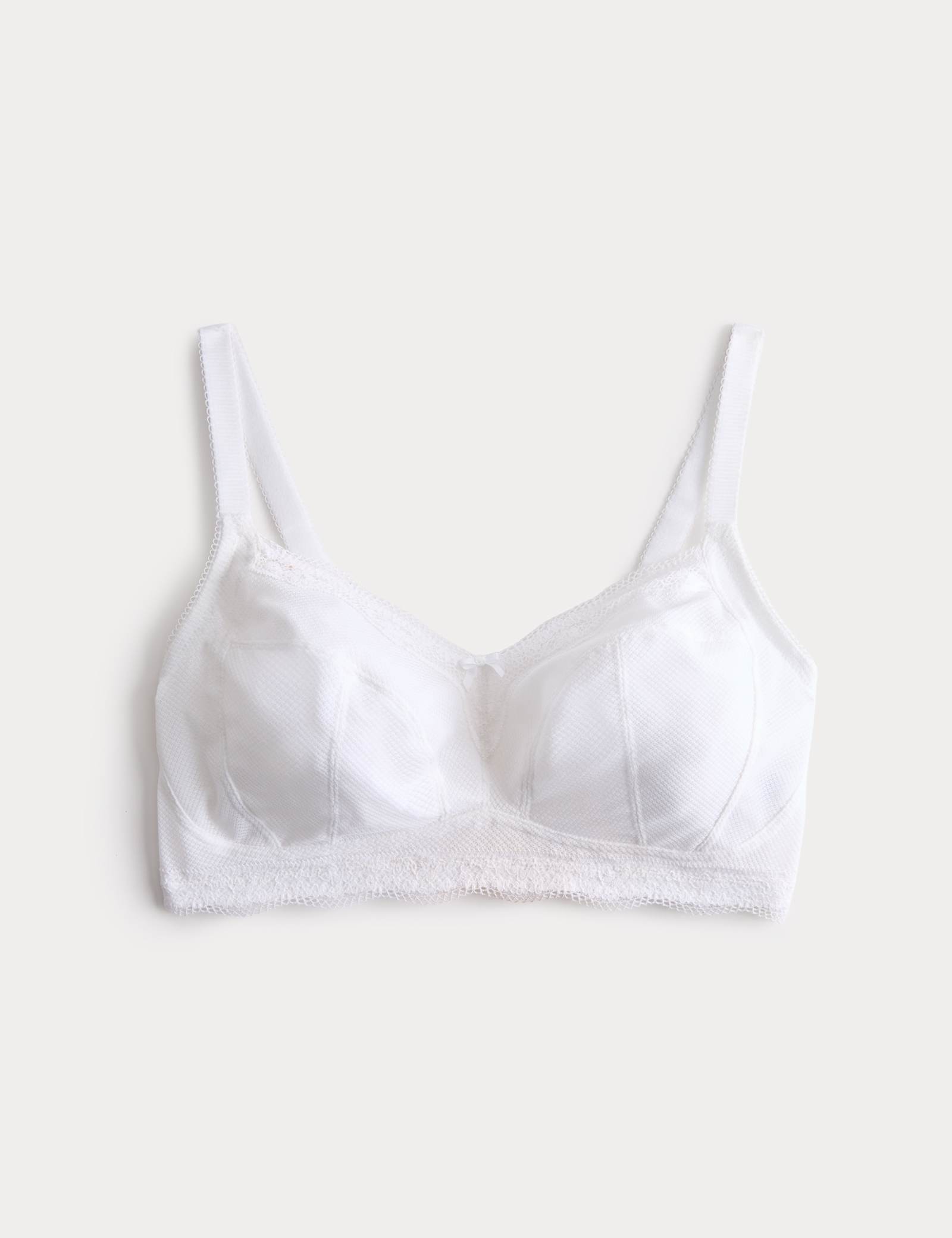 Jasmine Lace Trim Non Wired Bralette F+ - image 2