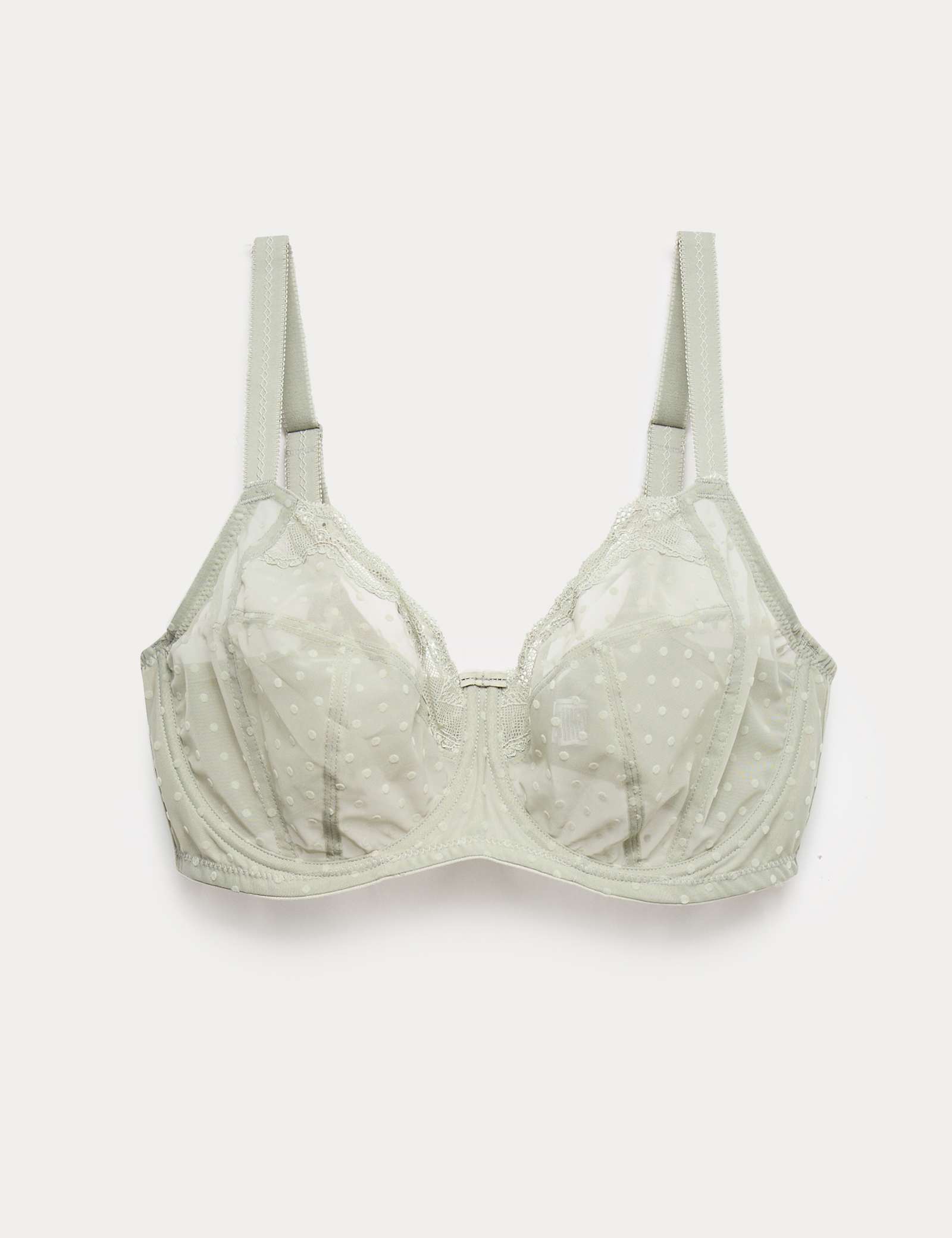 Mesh Wired Extra Support Bra (F-J) - image 4