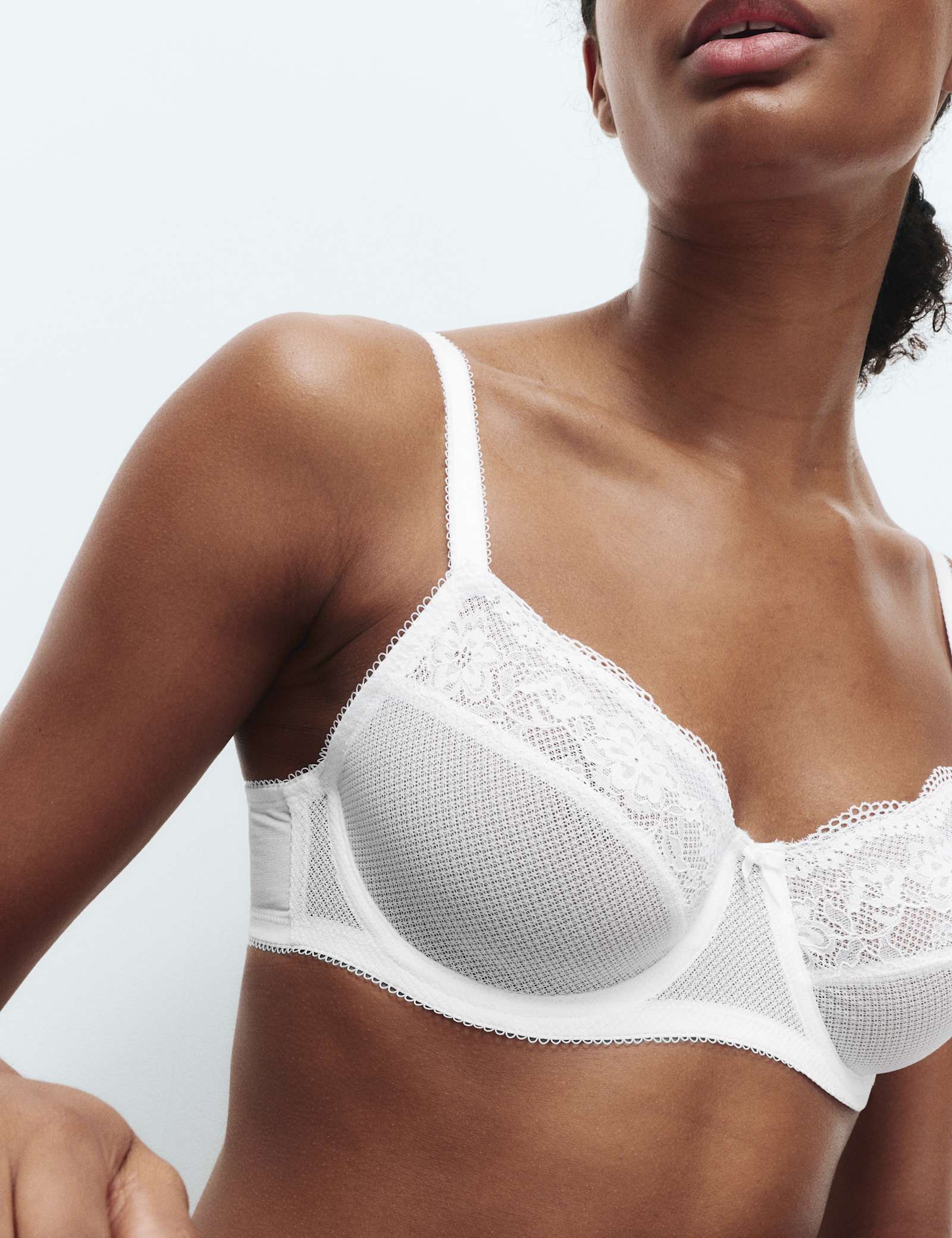 Jasmine Lace Wired Minimiser Bra (C-H) - image 2