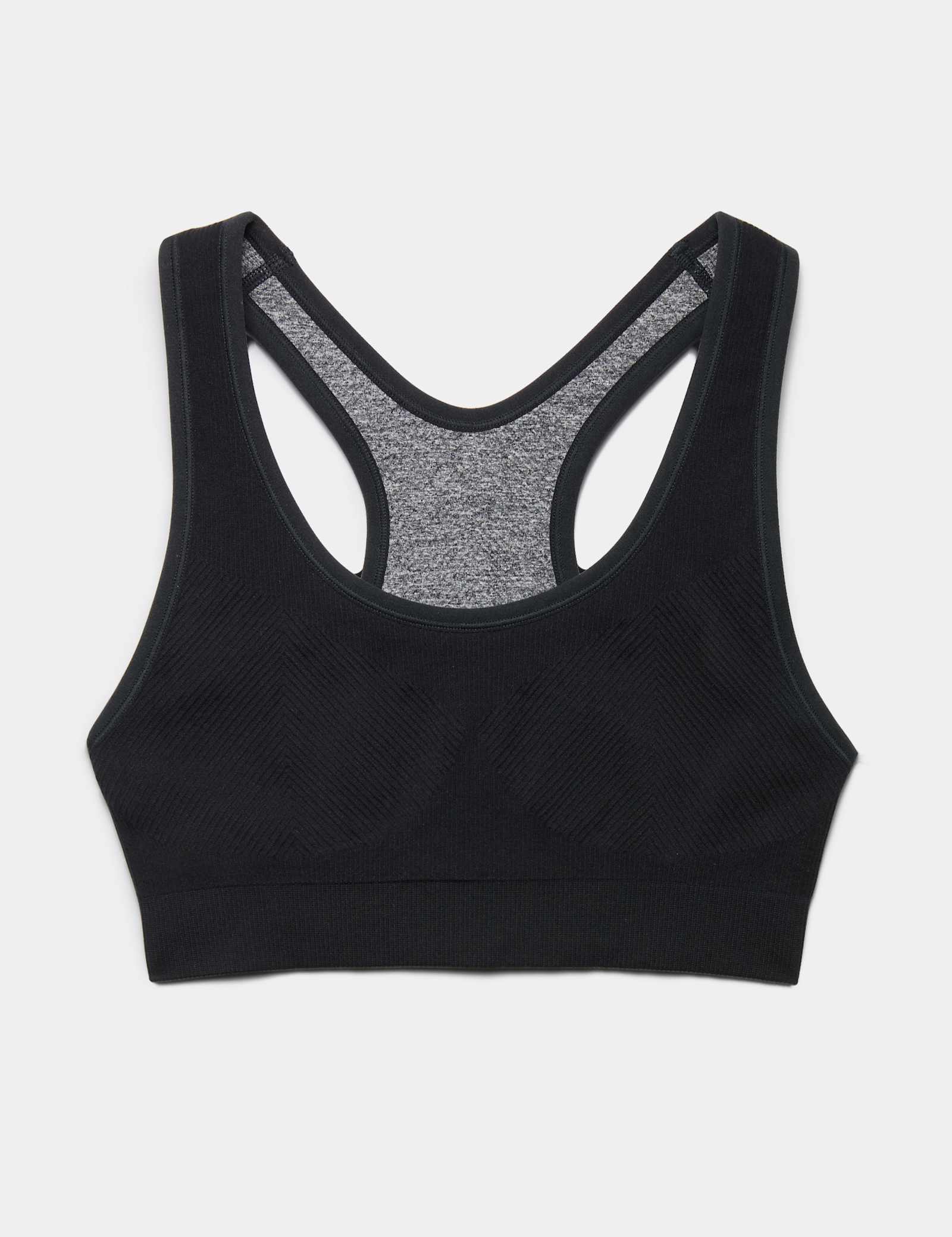 Reversible Seamless Medium Support Sports Bra - image 1