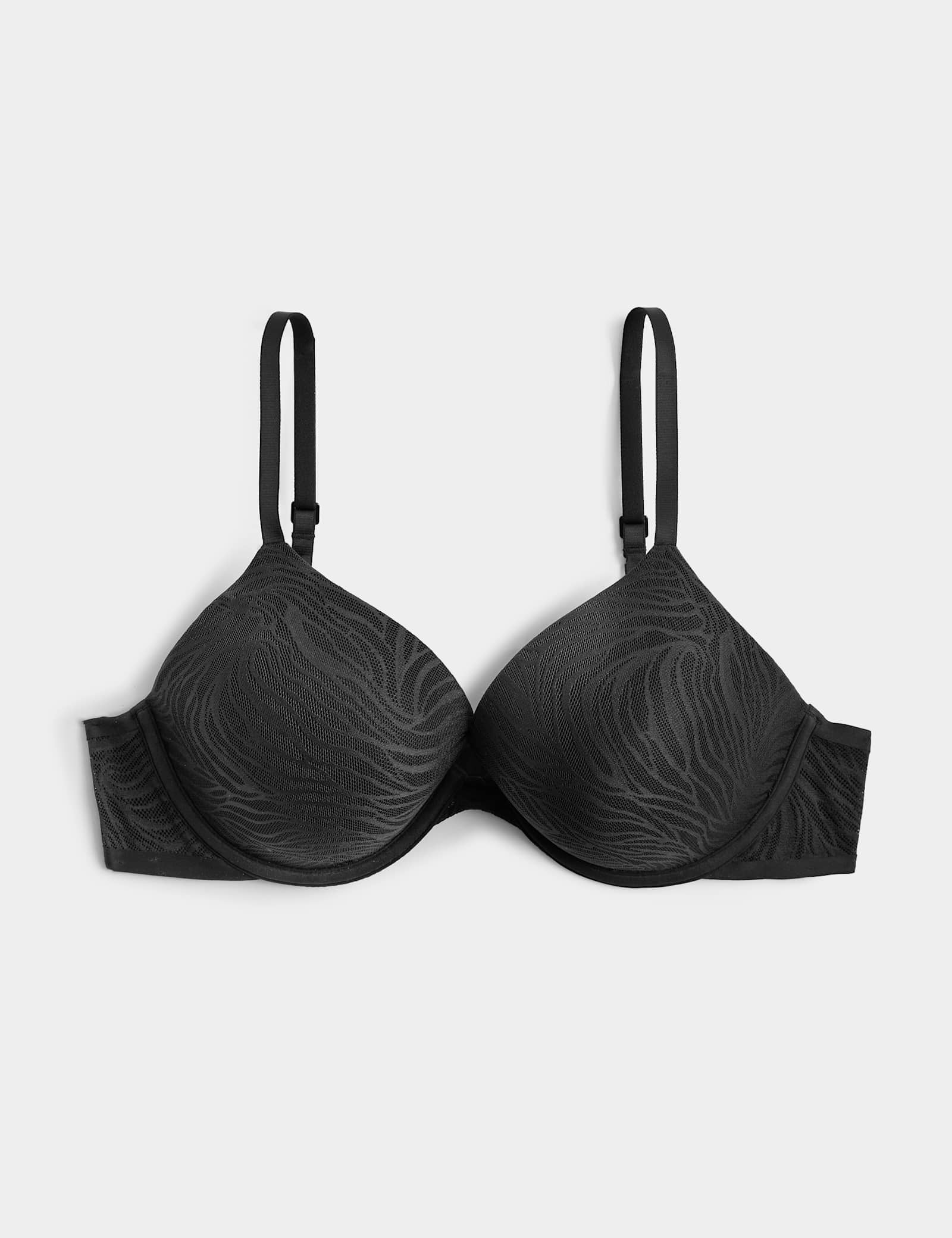 Body Lace Wired Push Up Bra (A-E) - image 1