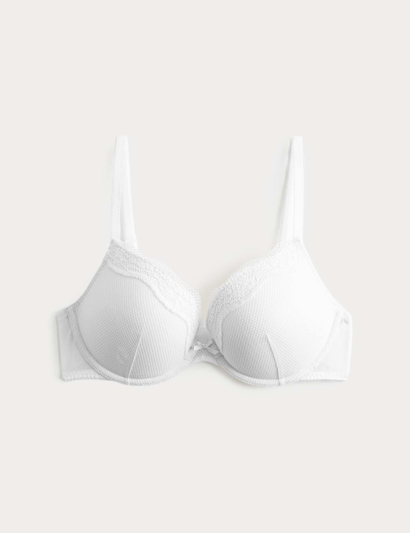 Jasmine Lace Wired Push Up Plunge Bra (A-E) - image 2