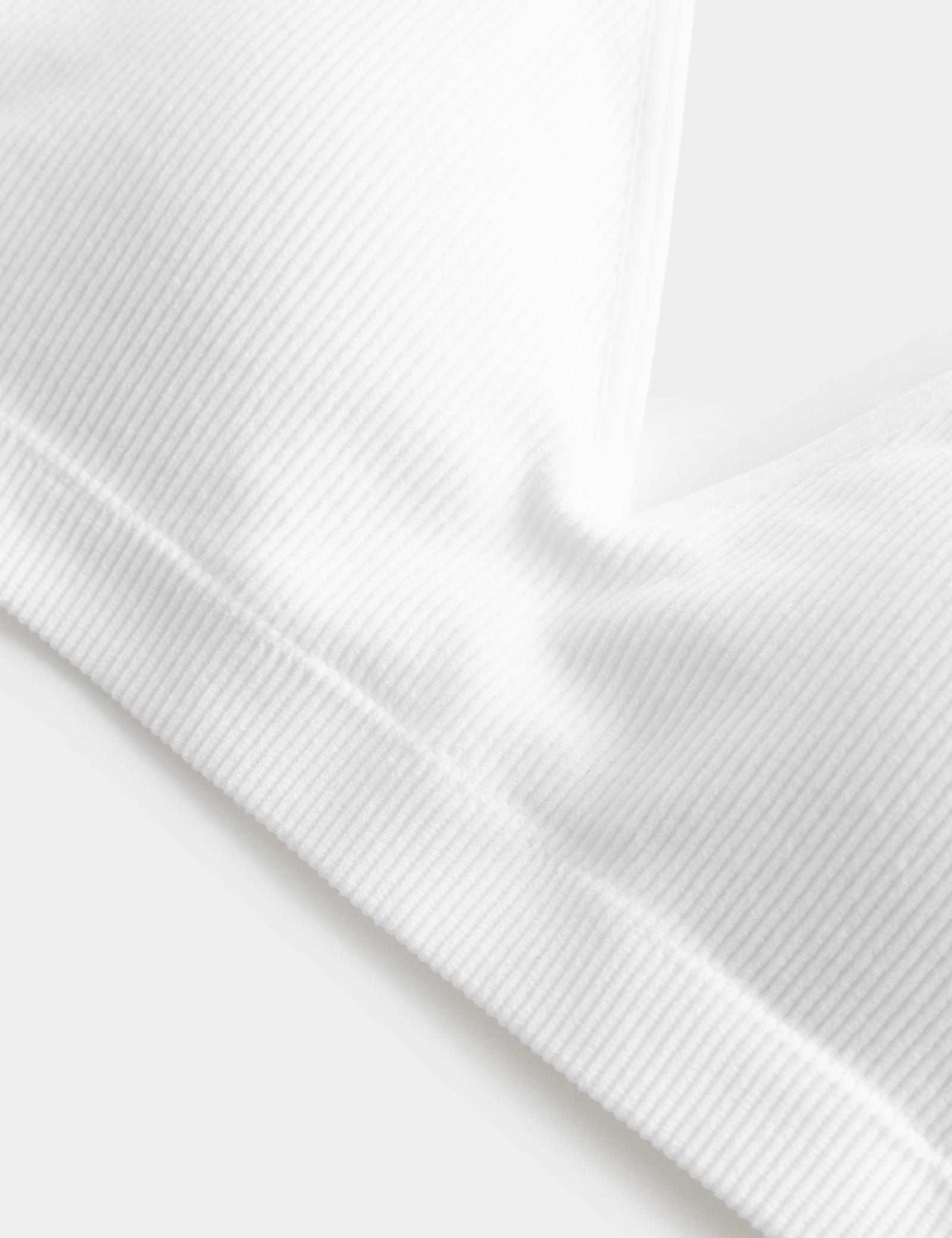 Seamless Ribbed Crop Top - image 4