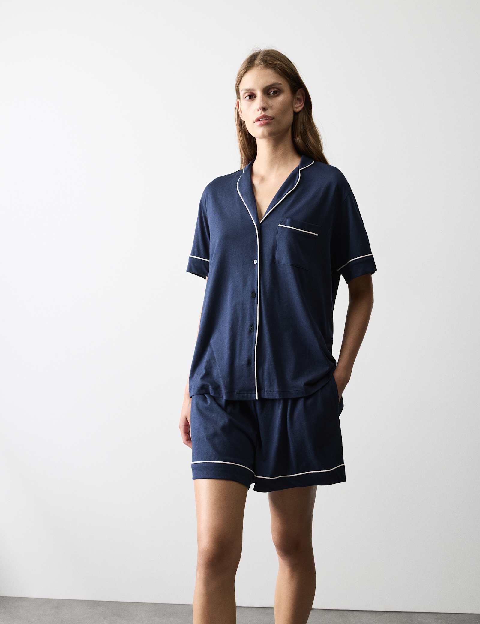 Cool Comfort Cotton Modal Shortie Set - image 5