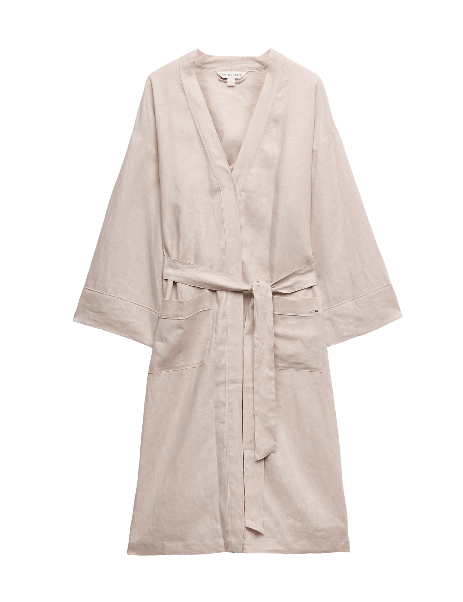 Pure Linen Tie Wrap - image 3