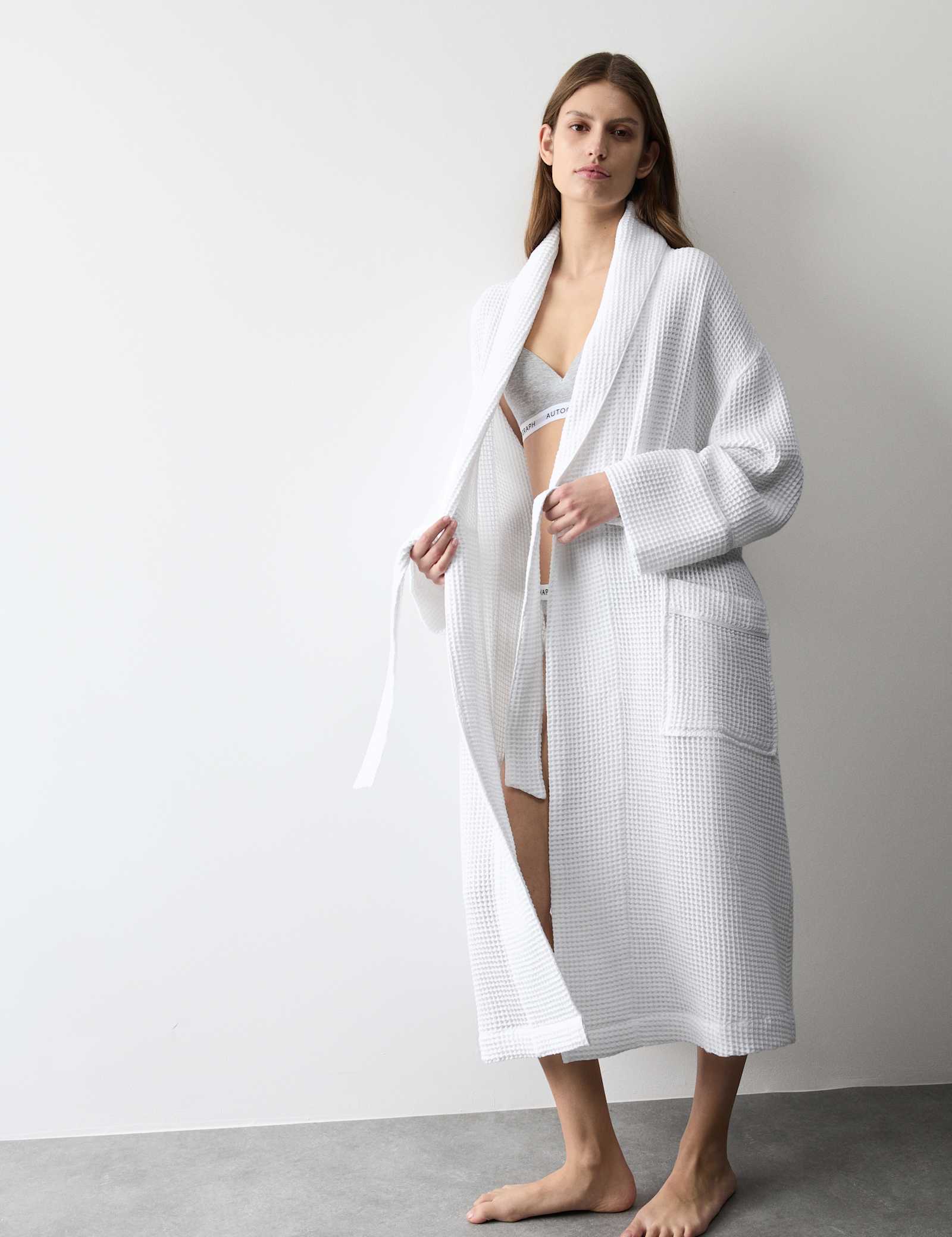Pure Cotton Waffle Wrap - image 2