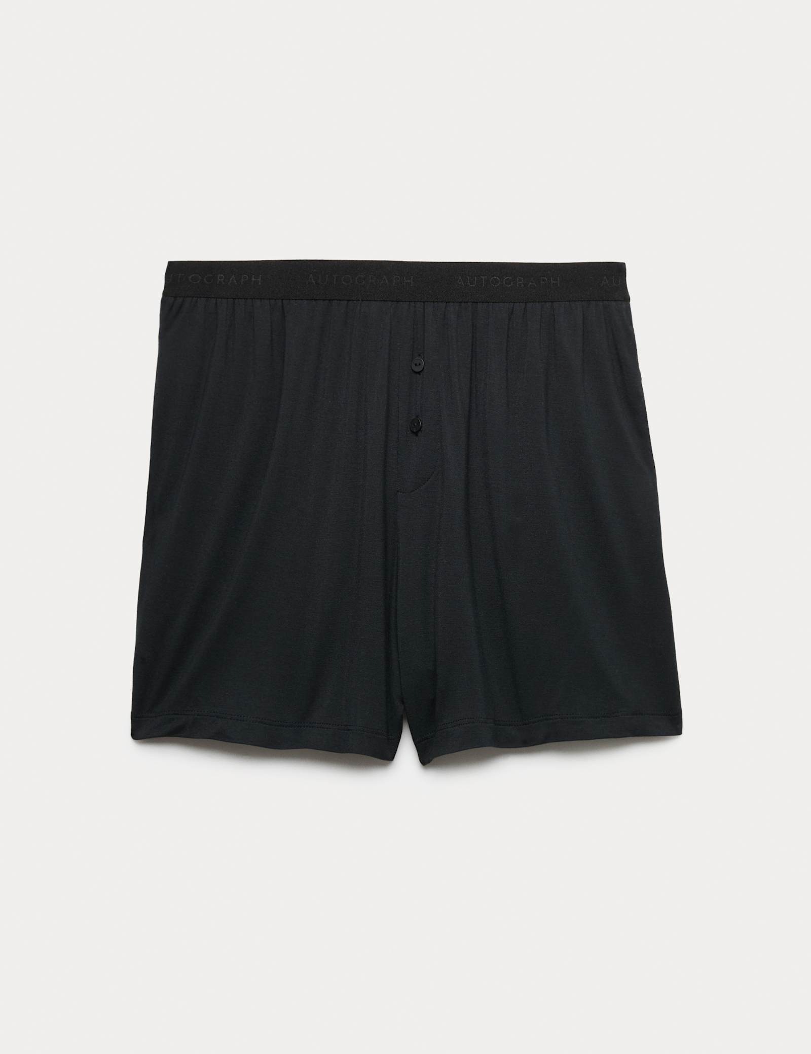 Button Fly Detail Pyjama Shorts - image 2
