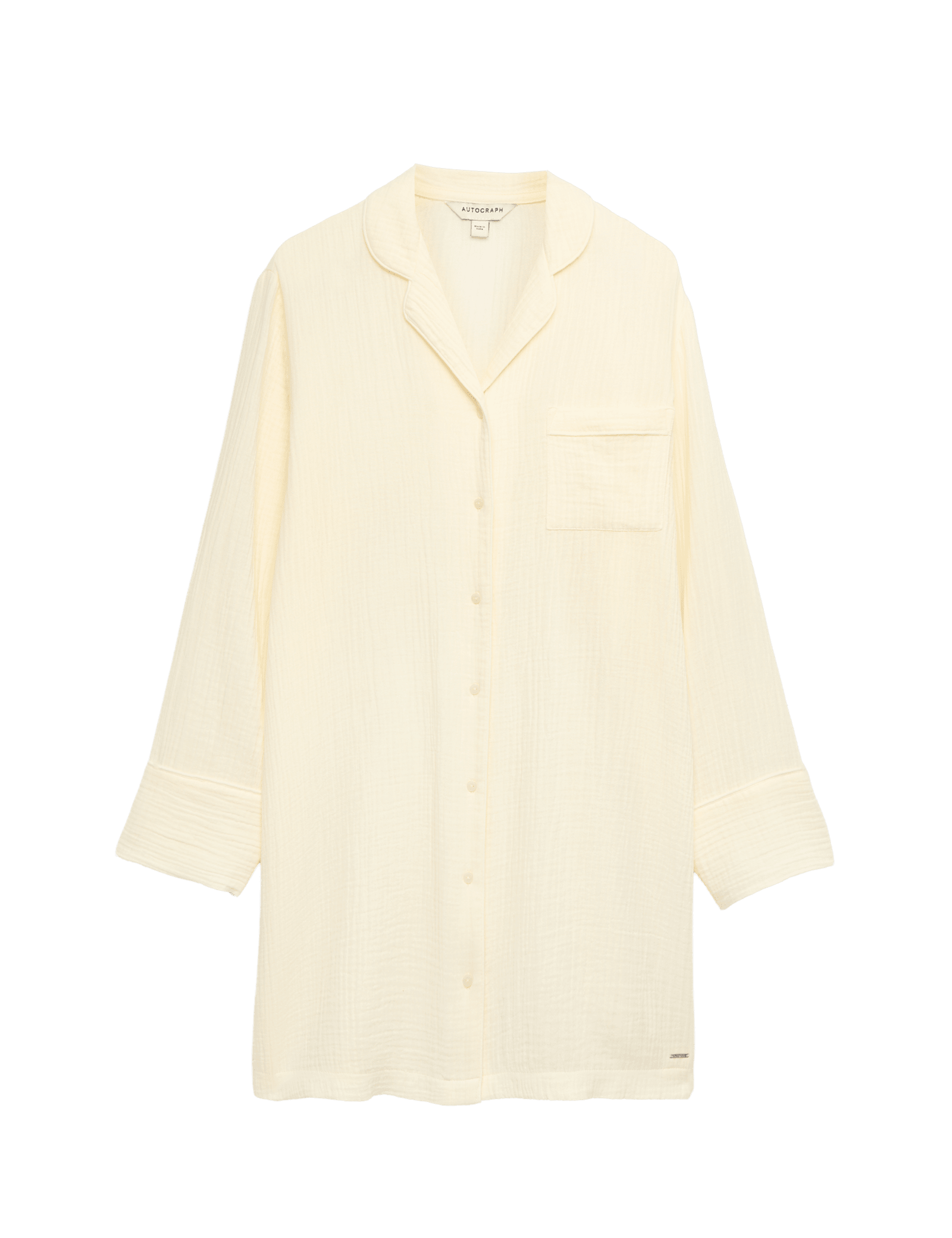 Pure Cotton Muslin Nightshirt - image 3