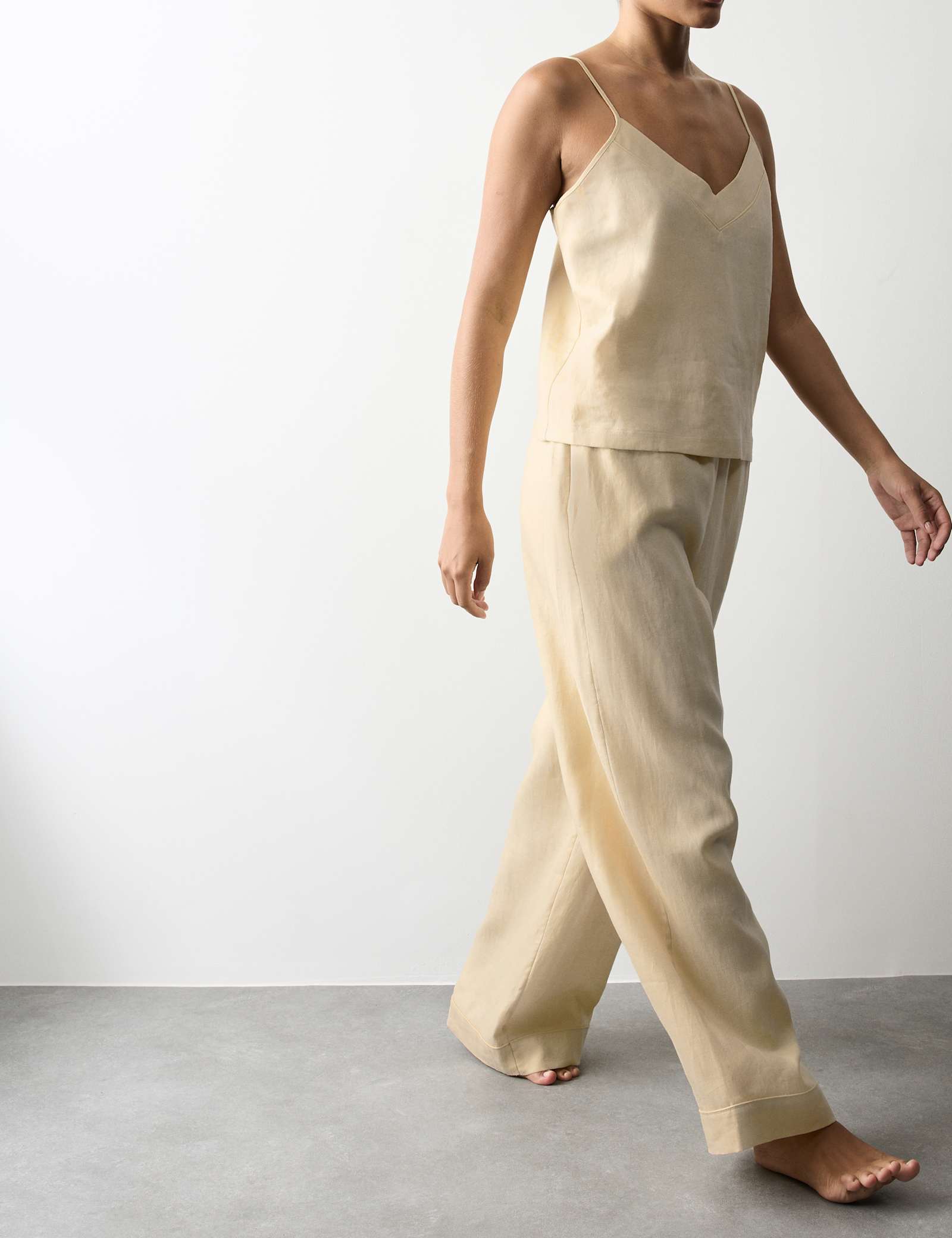 Pure Linen Cami Pyjama Set - image 4