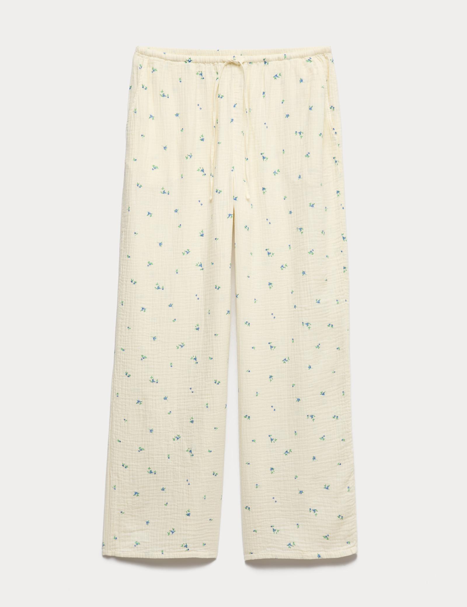 Cool Comfort Muslin Pyjama Bottoms - image 1