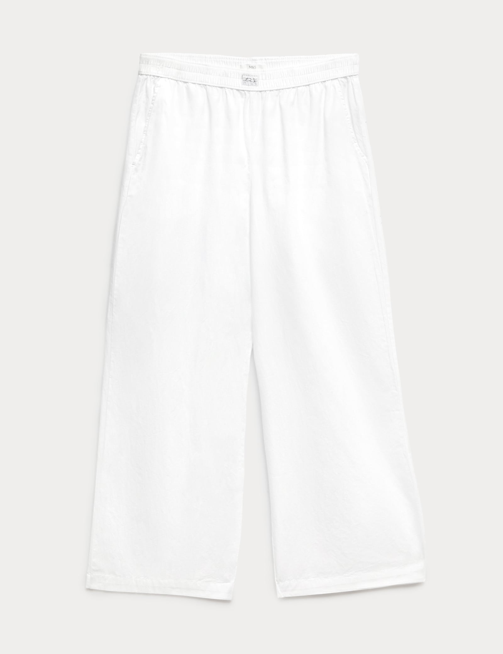 Pure Cotton Wide Leg Pyjama Bottoms - image 1