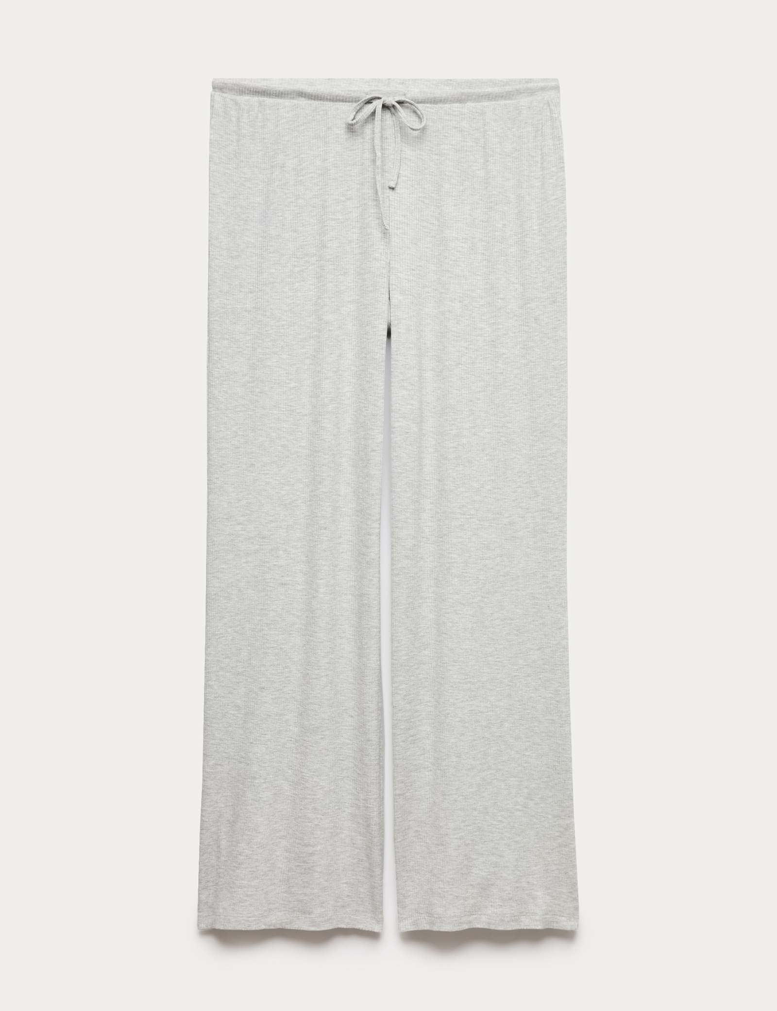 Modal Rich Ribbed Pyjama Bottoms - image 1