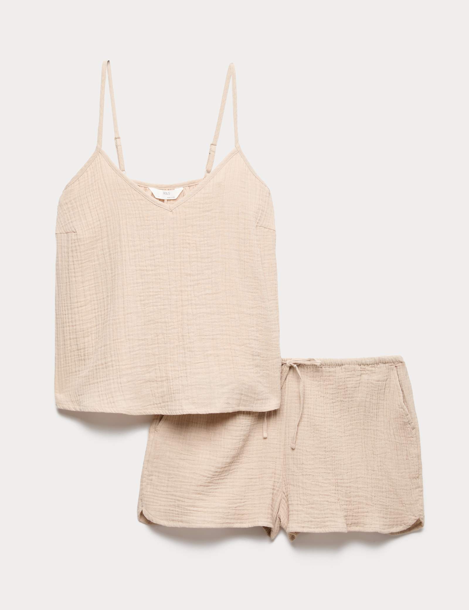 Muslin Cami Shortie Pyjama Set - image 2