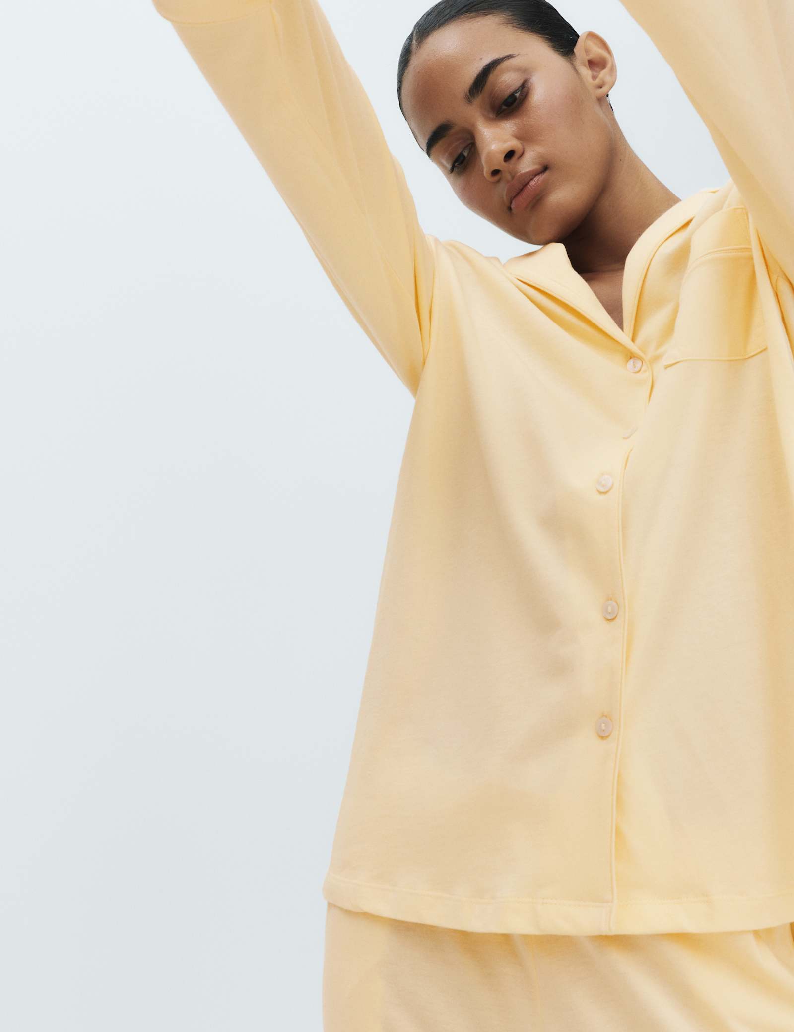 Cotton Modal Revere Pyjama Set - image 5