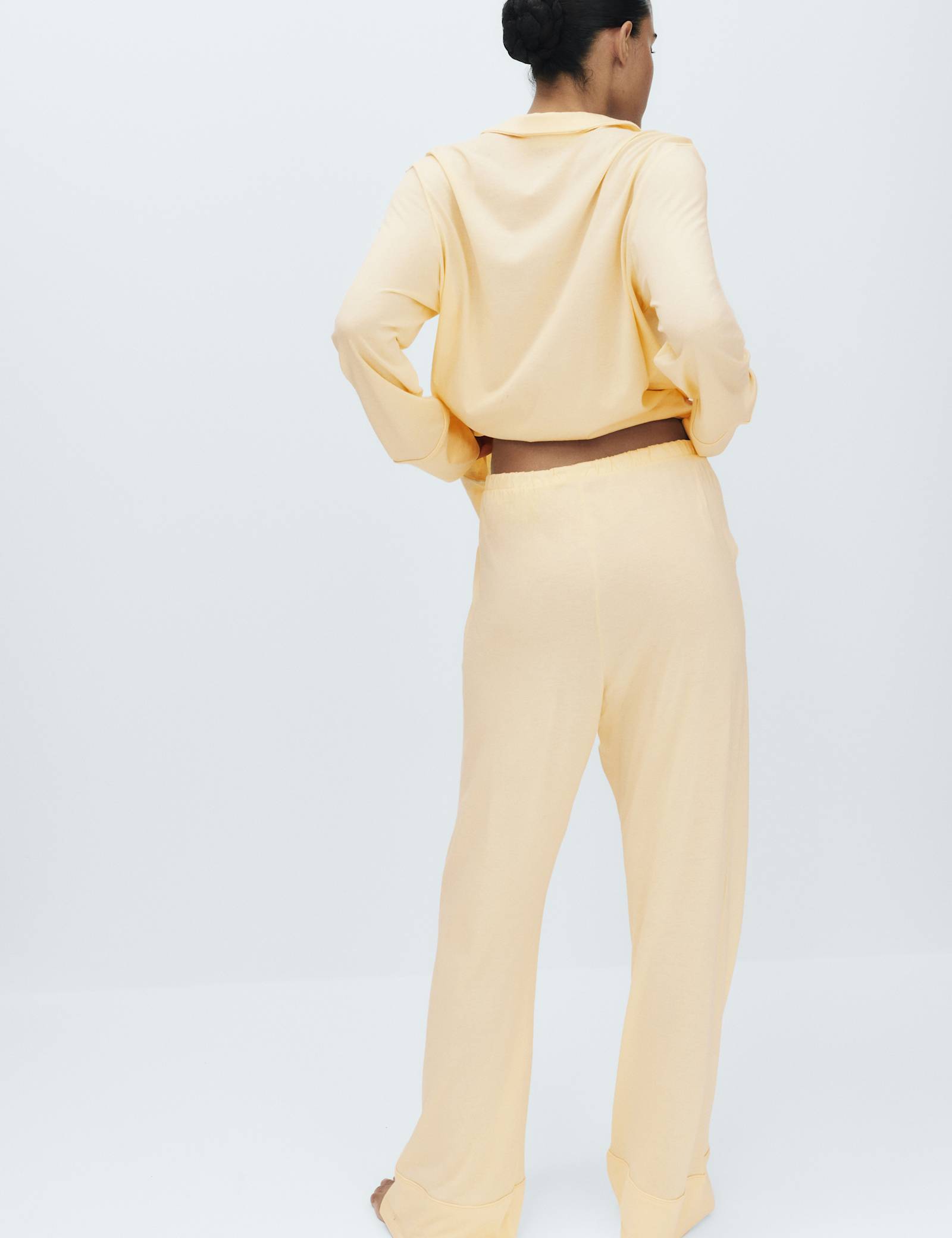 Cotton Modal Revere Pyjama Set - image 4