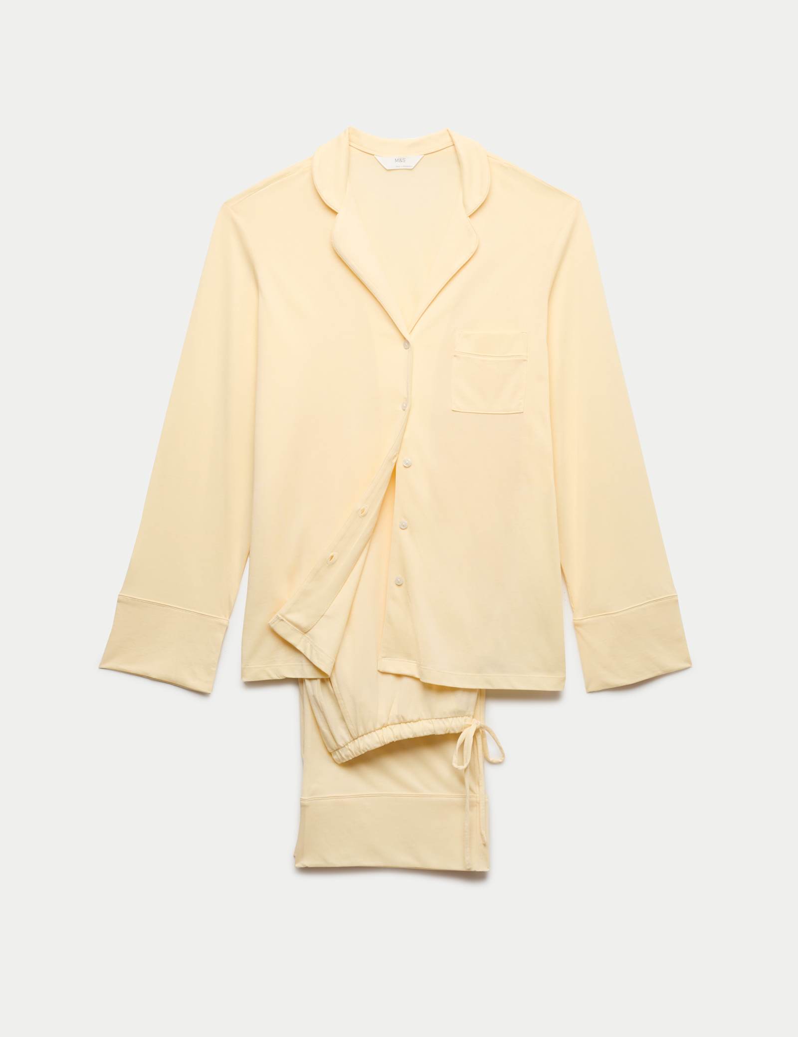 Cotton Modal Revere Pyjama Set - image 1