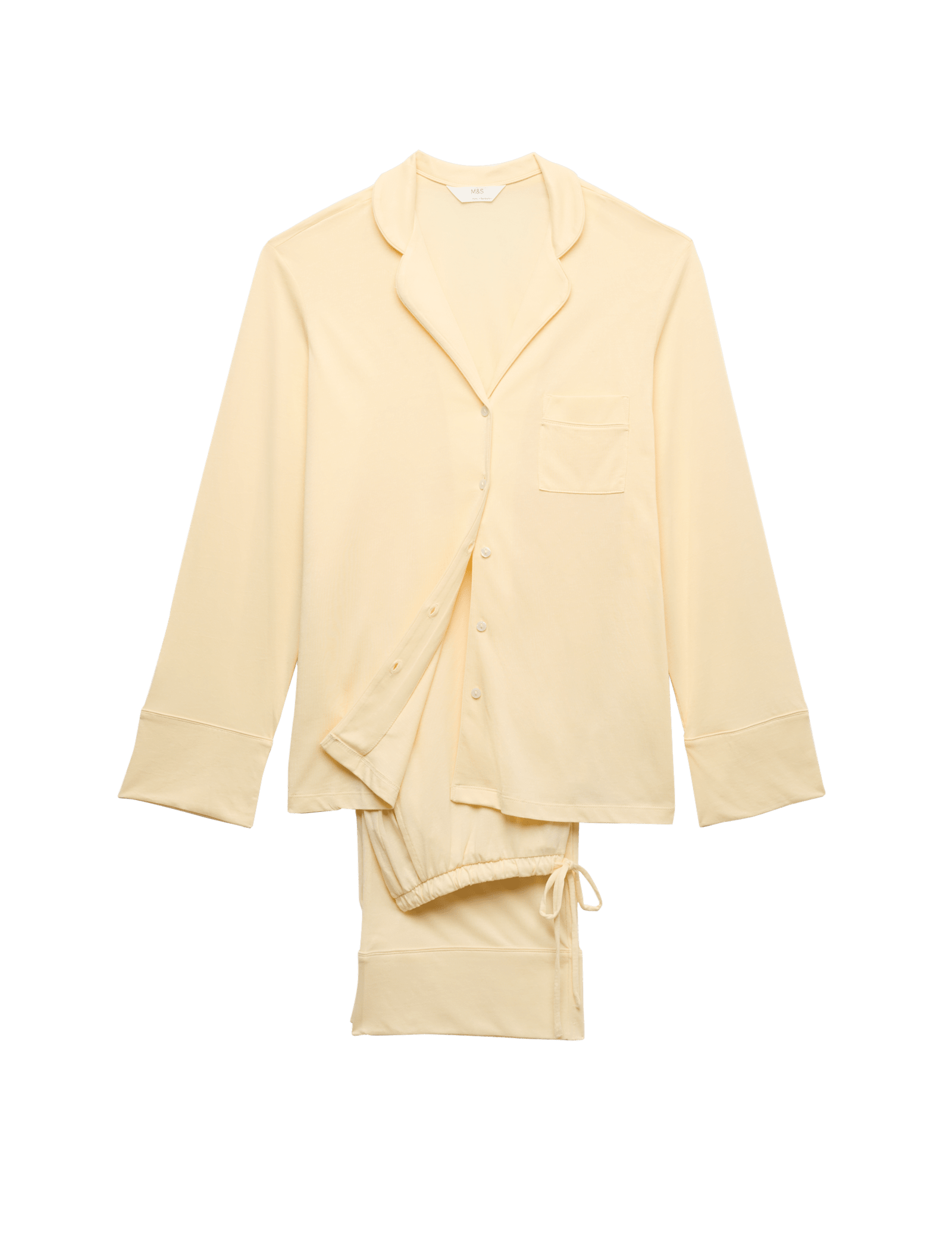 Cotton Modal Revere Pyjama Set - image 3