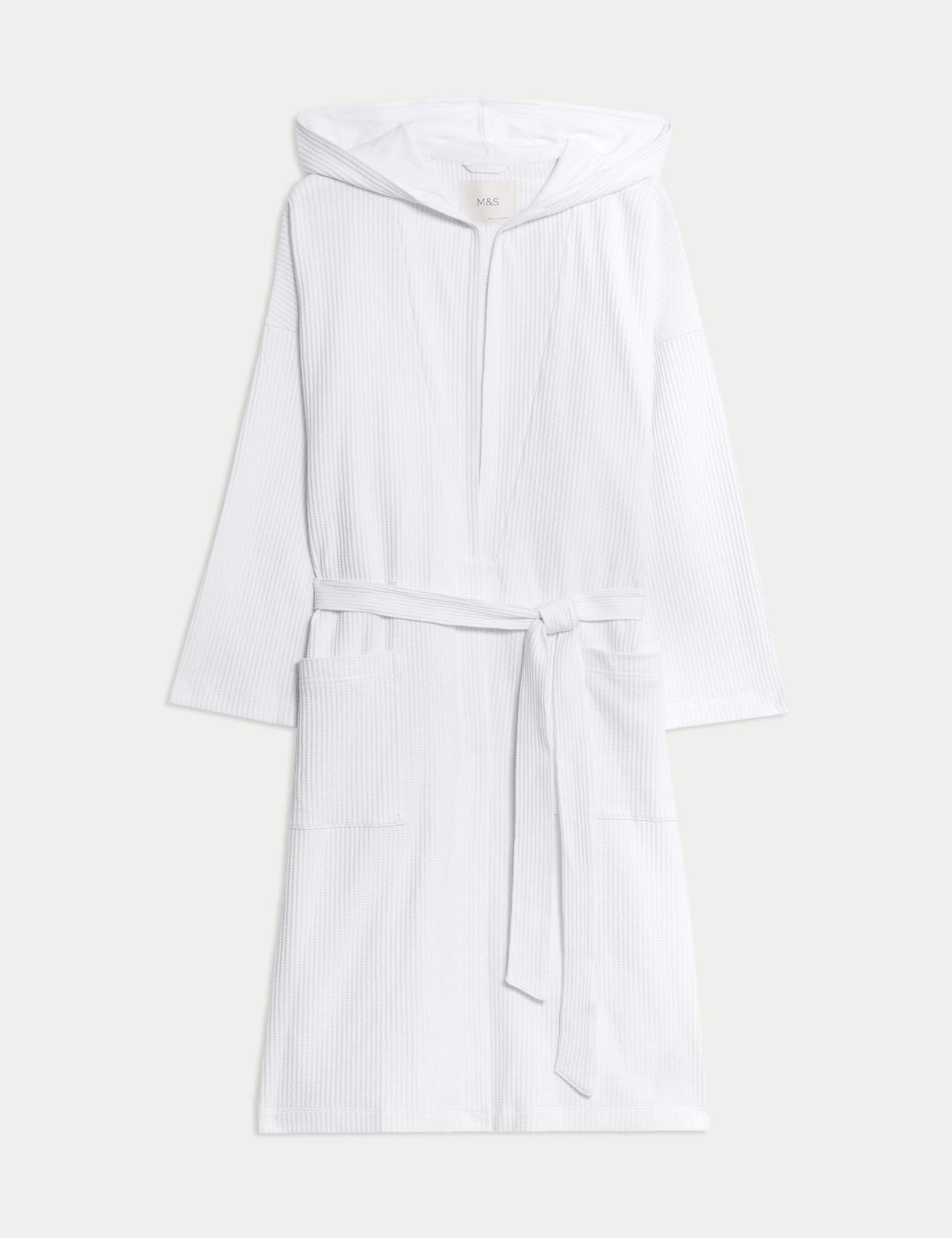Jersey Waffle Dressing Gown - image 1