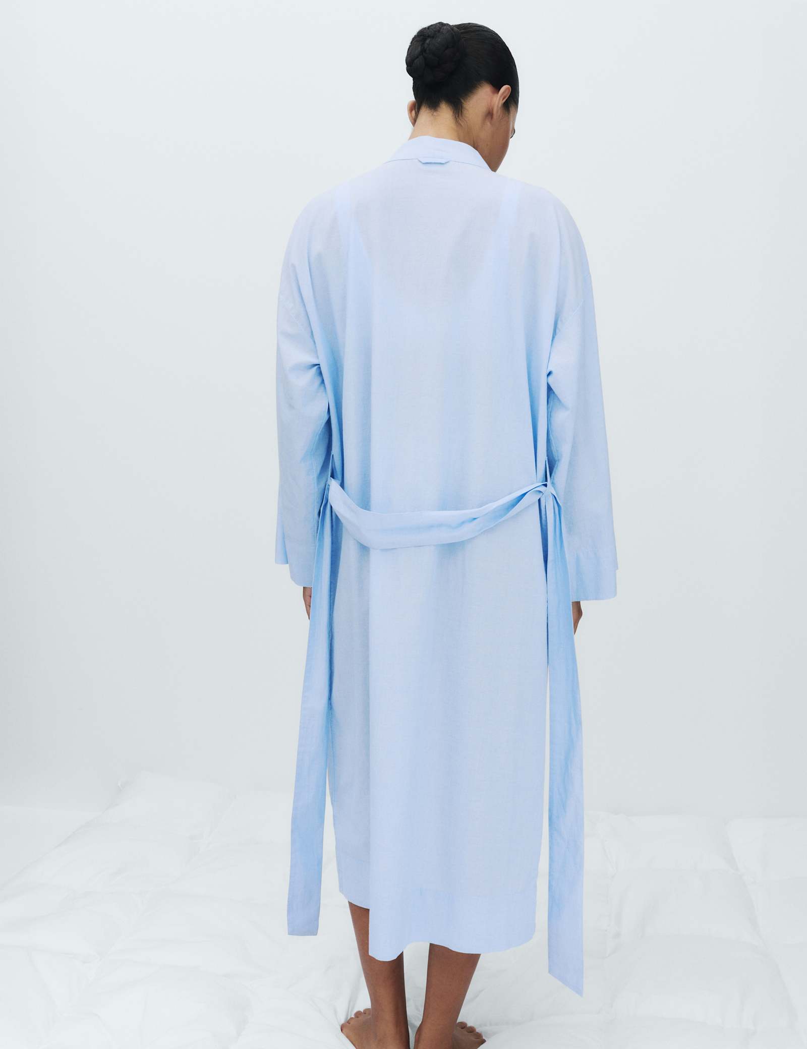 Pure Cotton Chambray Wrap - image 5