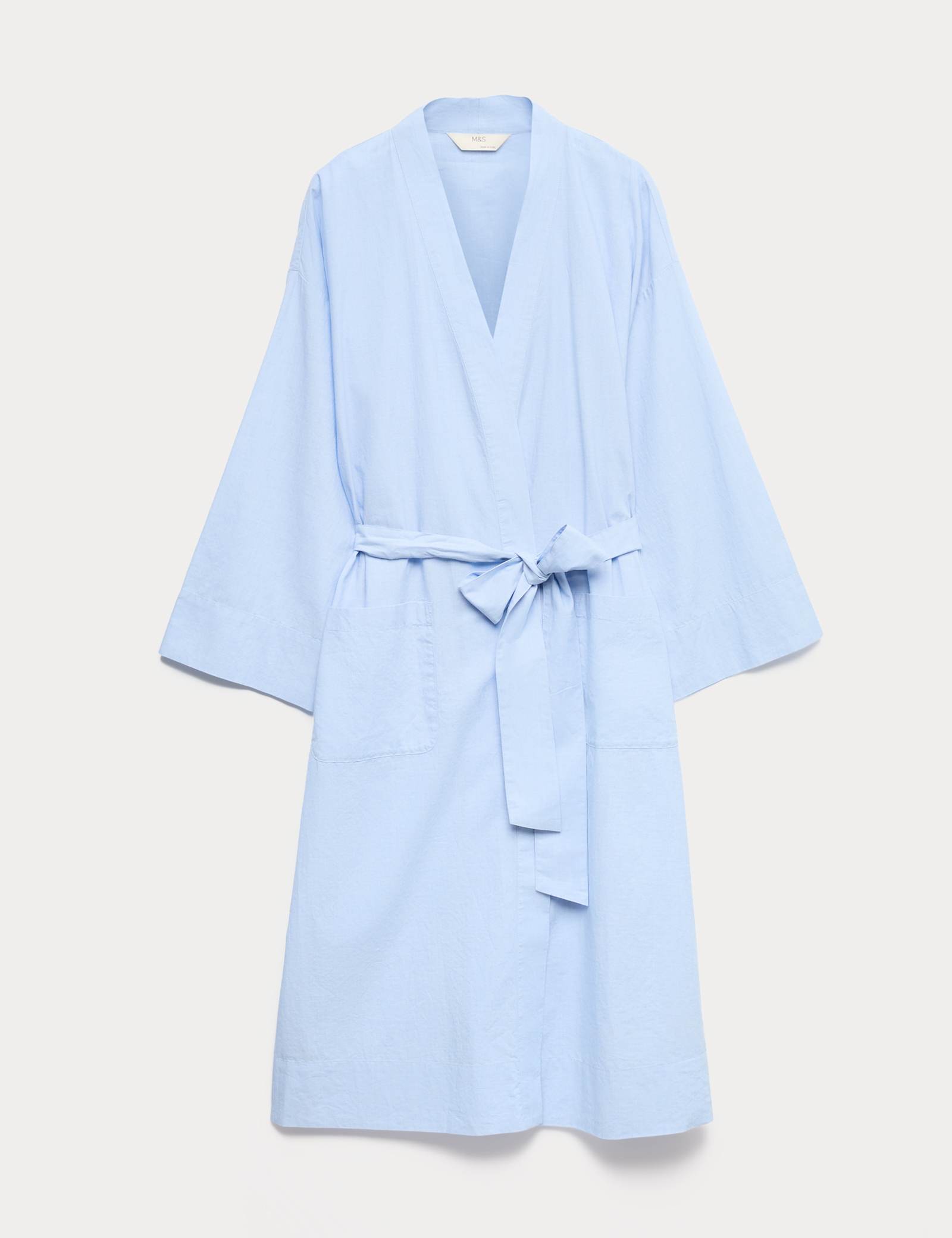 Pure Cotton Chambray Wrap - image 1