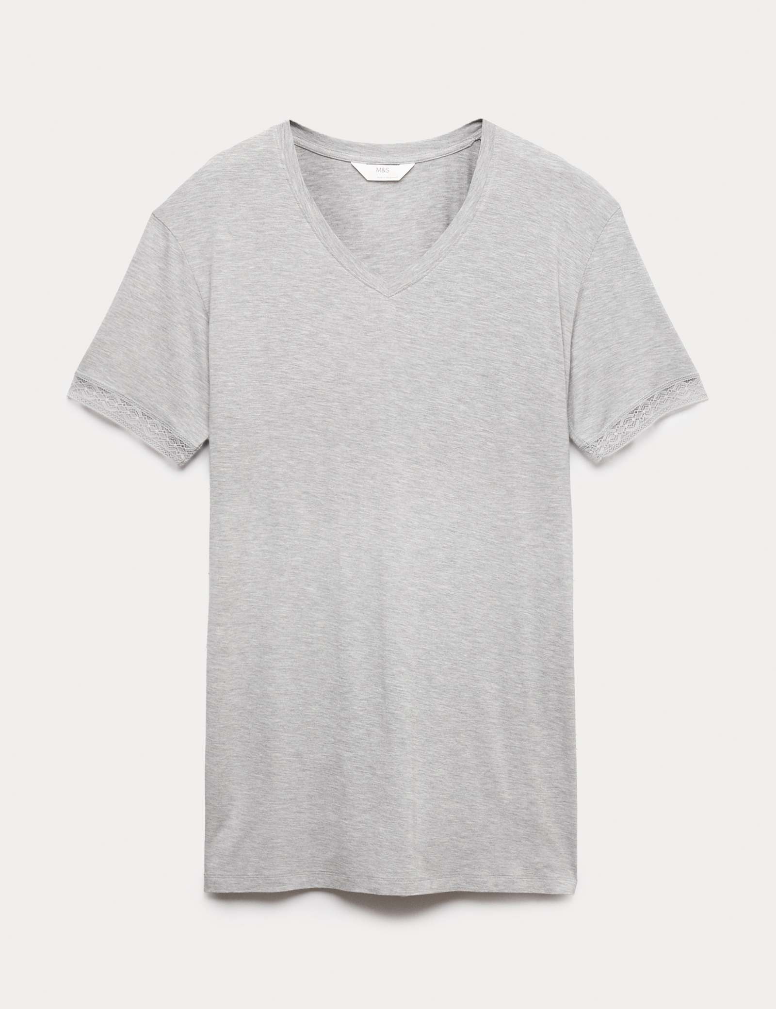 Lace Trim Nightshirt - image 2