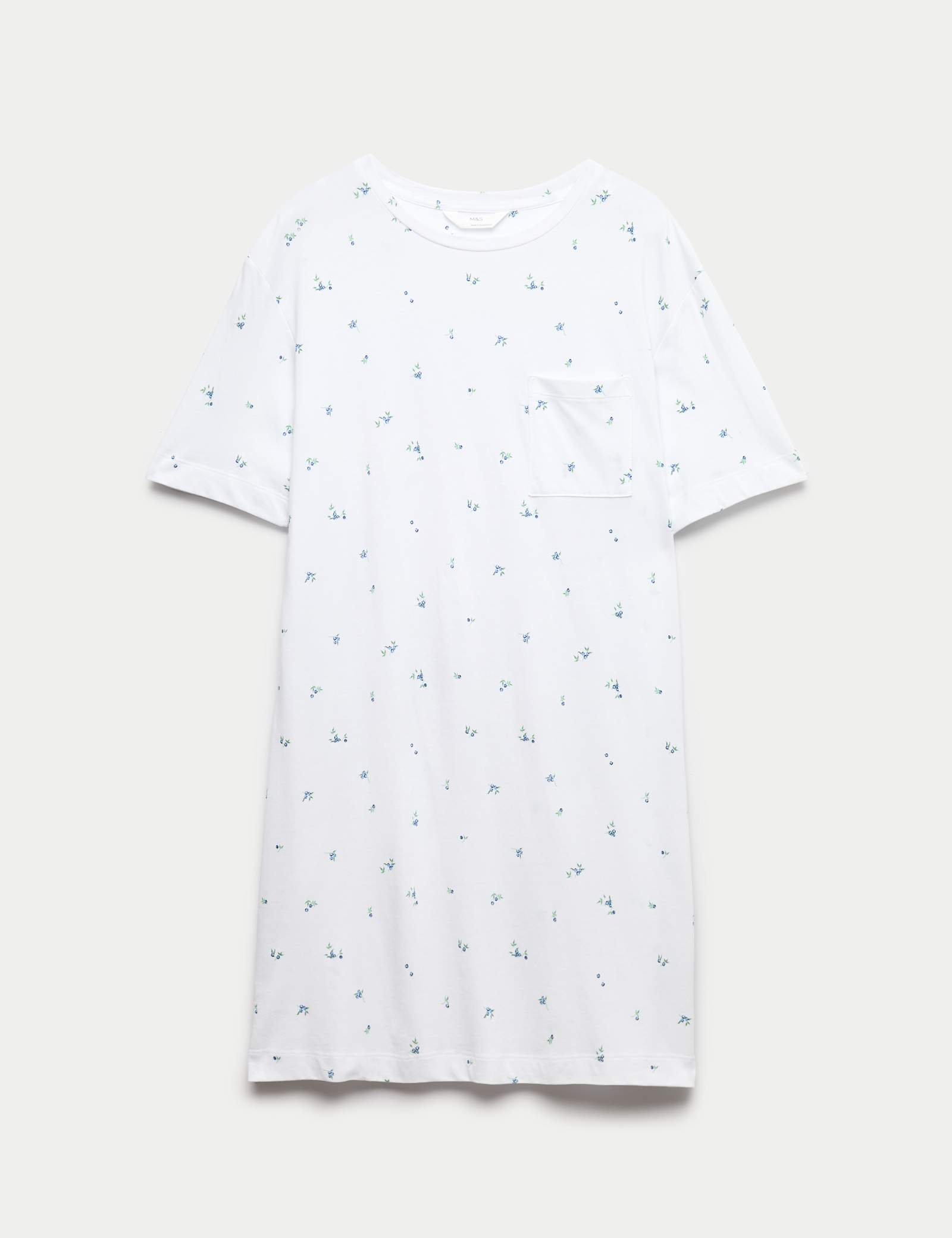 Cotton Modal Printed Minishirt - image 4