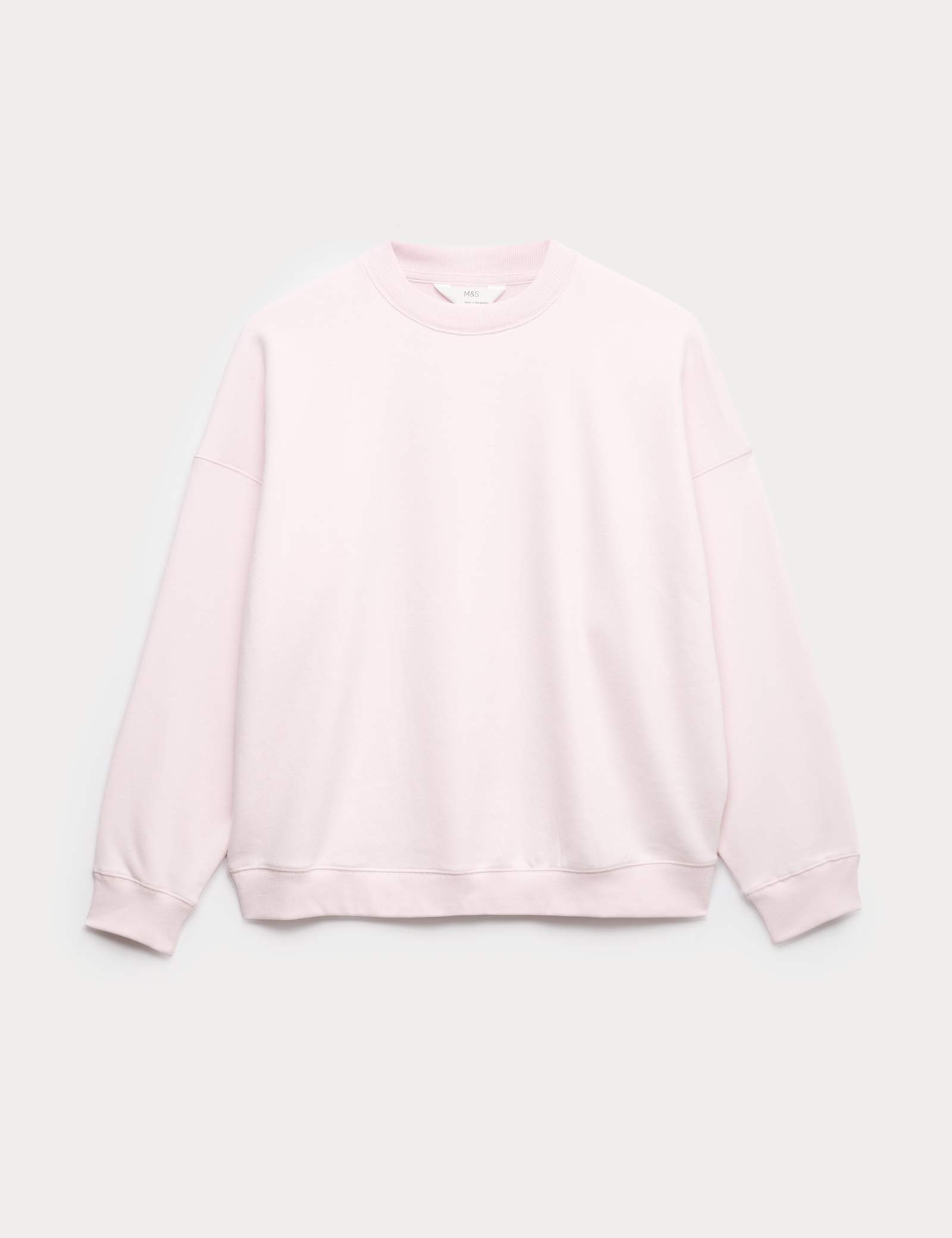 Cotton Rich Brushback Sweatshirt - image 1