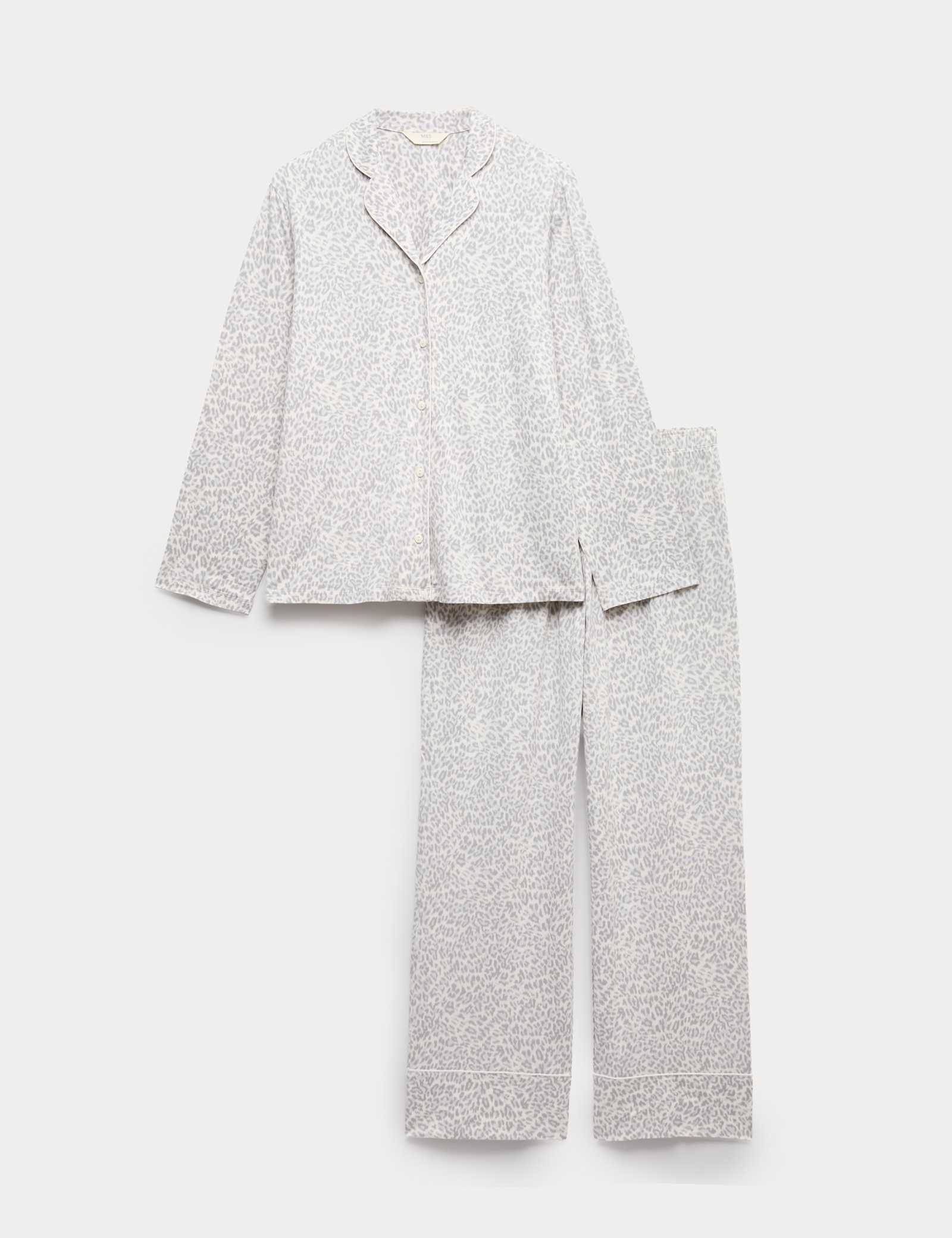 Soft Touch Printed Revere Pyjama Set - image 3