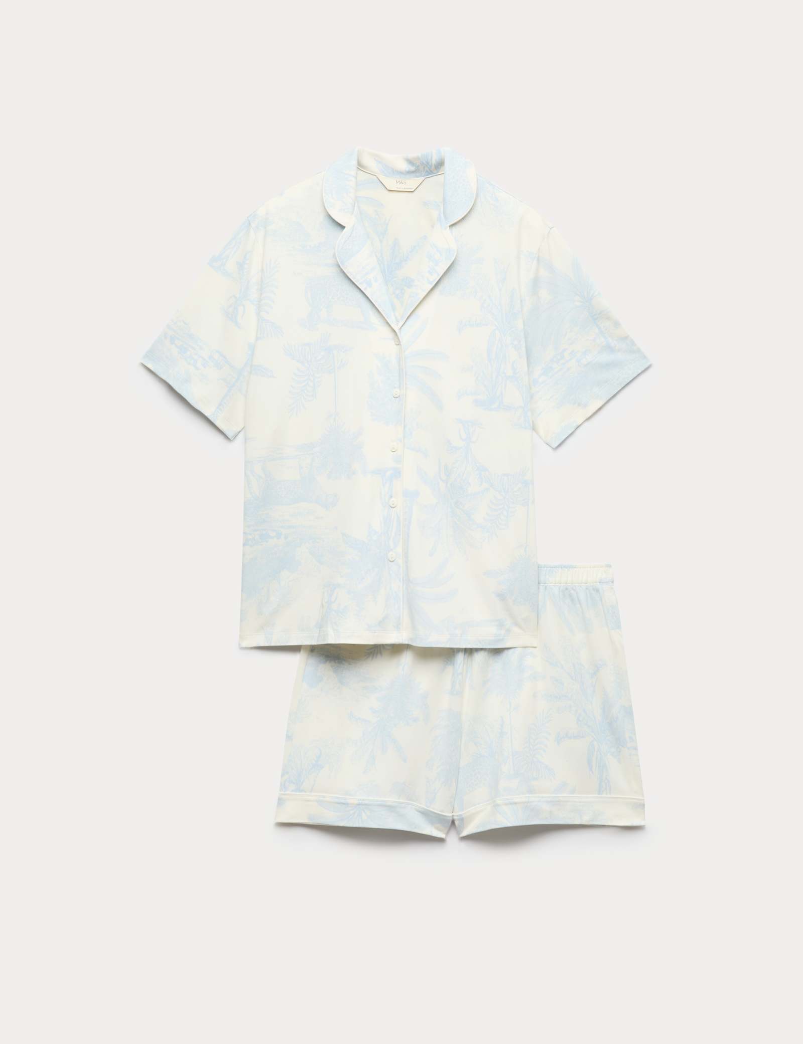 Soft Touch Printed Revere Shortie Set - image 4