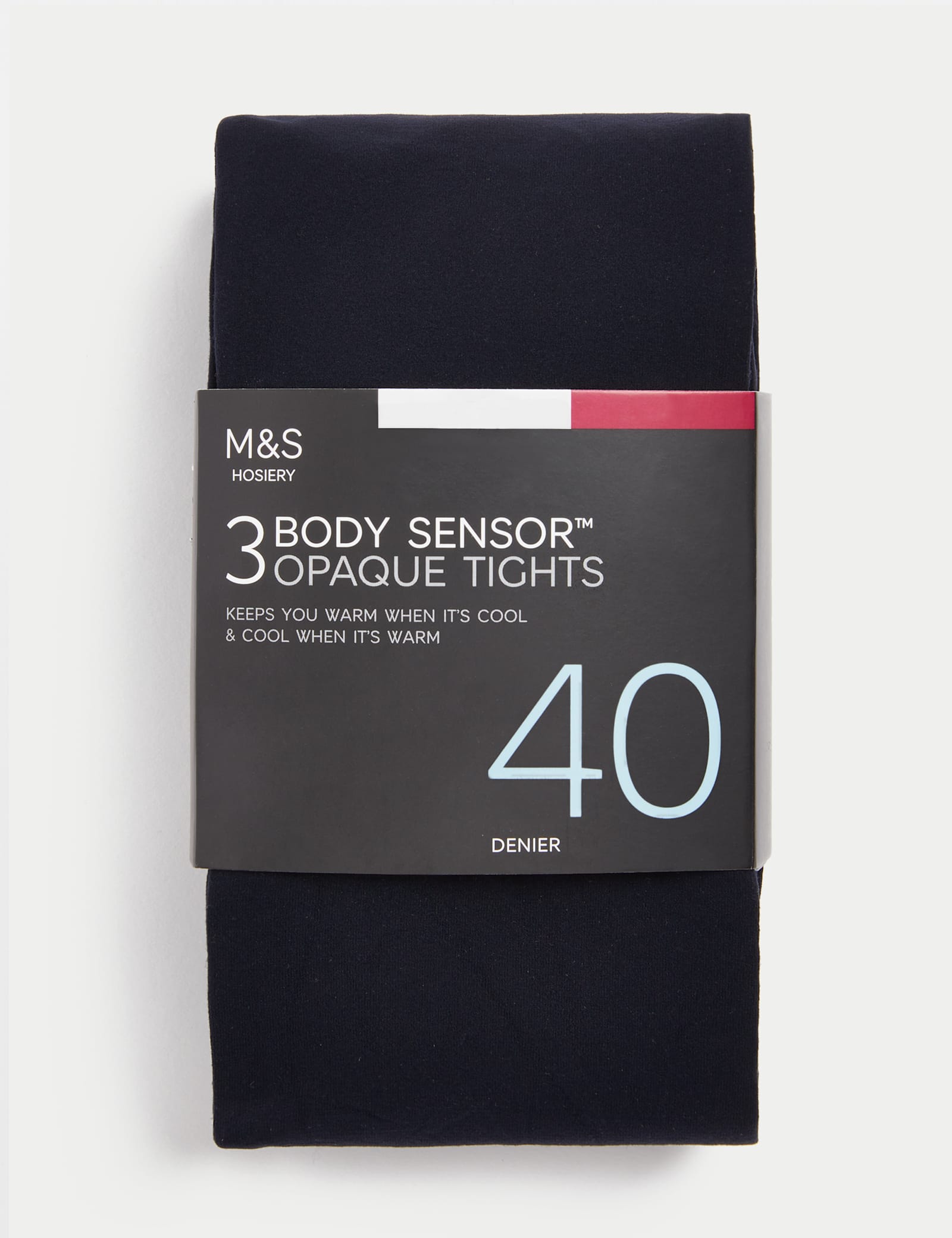 3pk 40 Denier Body Sensor Tights - image 3