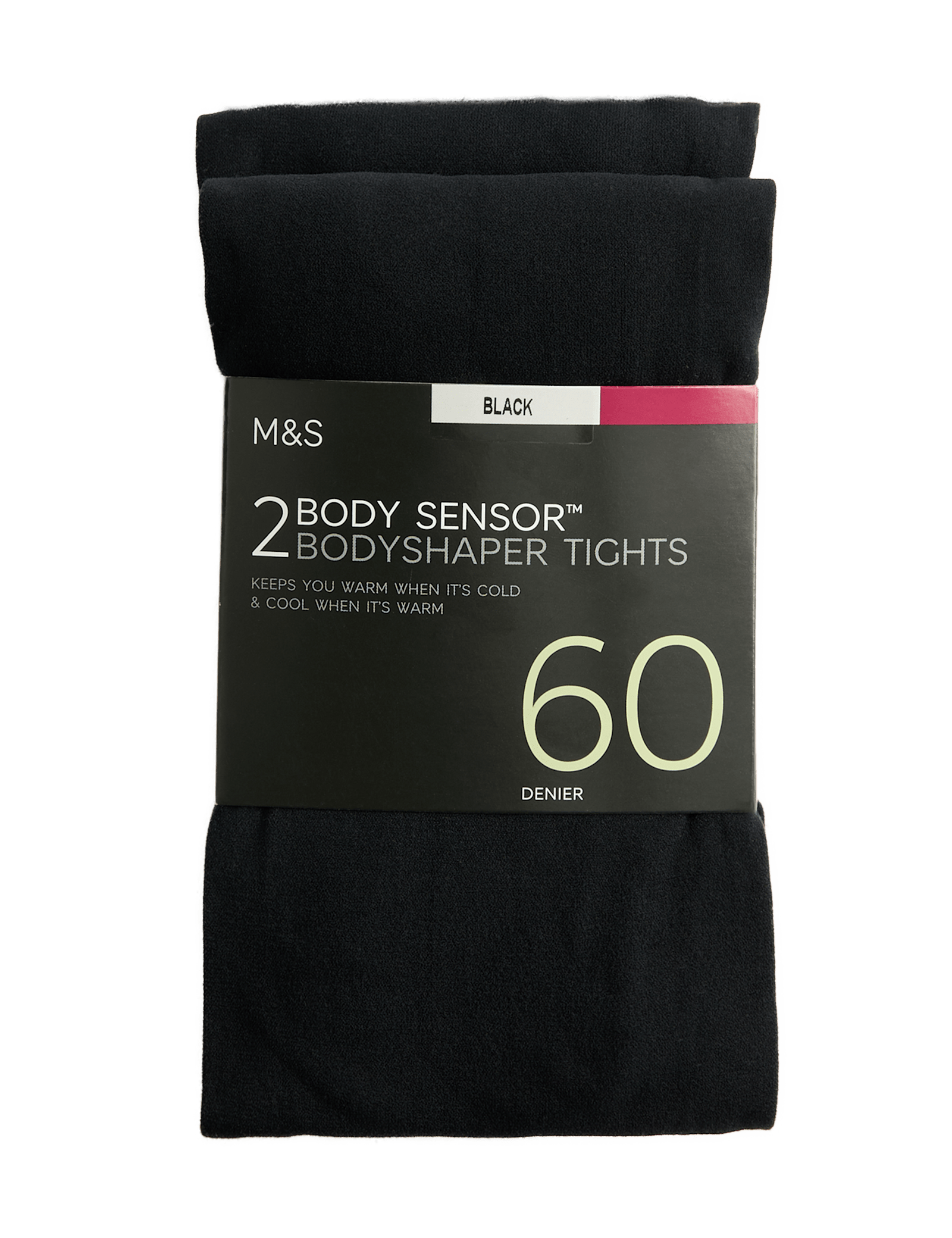 2pk 60 Denier Body Sensor Body Shaping Tights - image 5