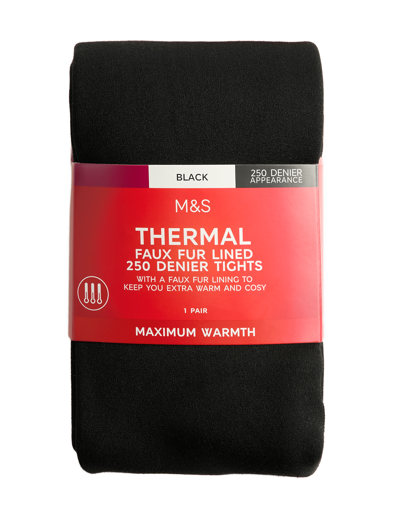 250 Denier Velour Lined Tights - image 3